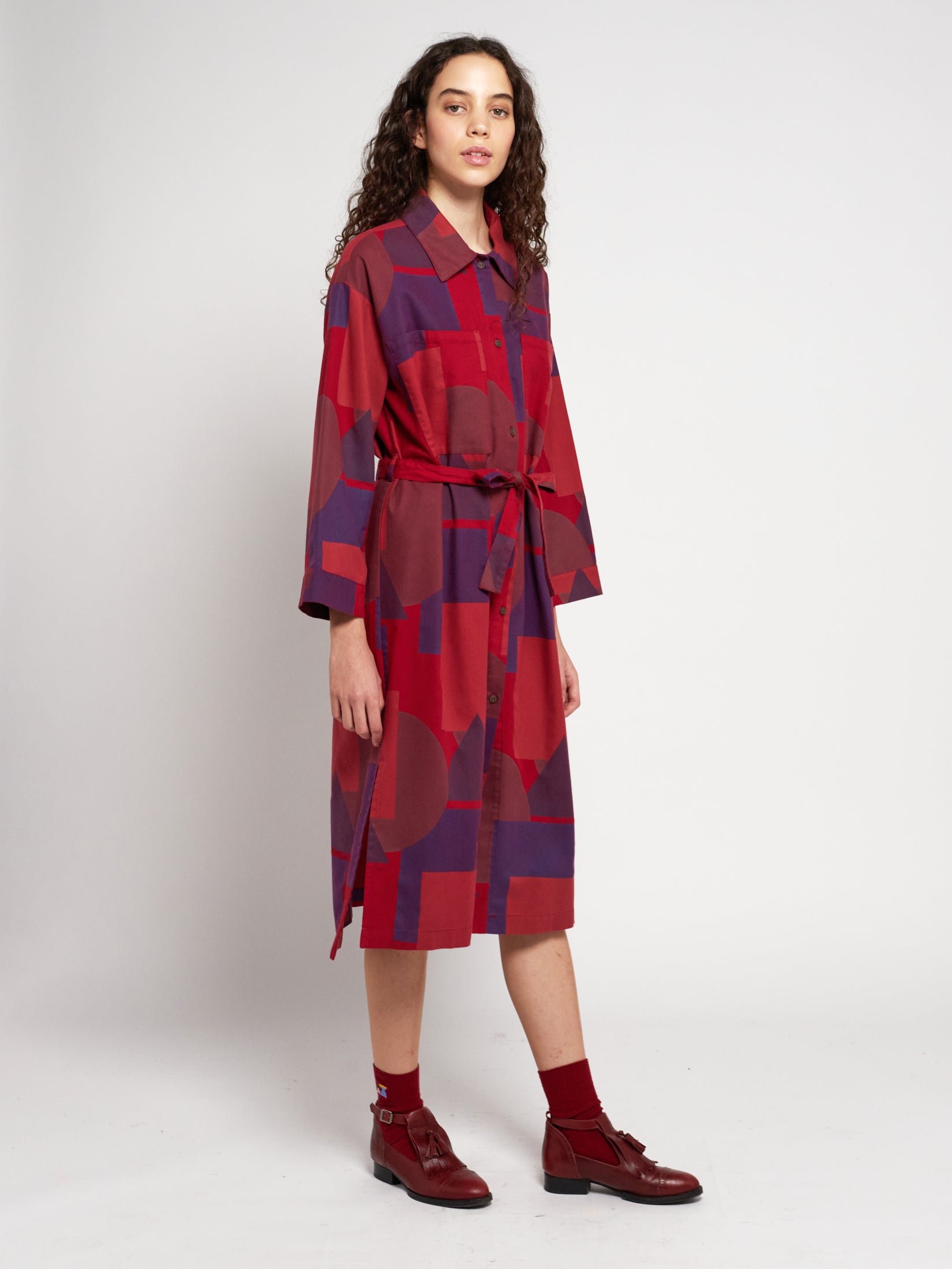 Bobo Choses WOMAN |  Geometric print long dress