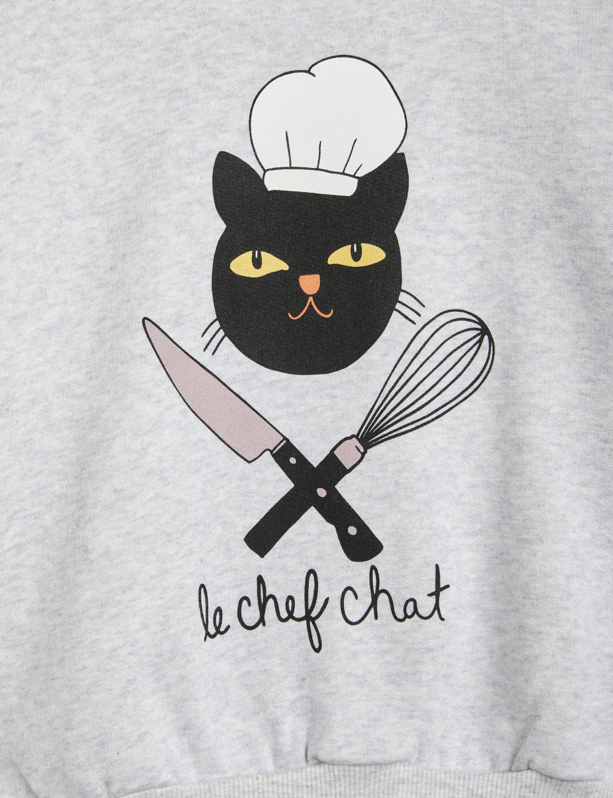Mini Rodini | Chef cat sweatshirt