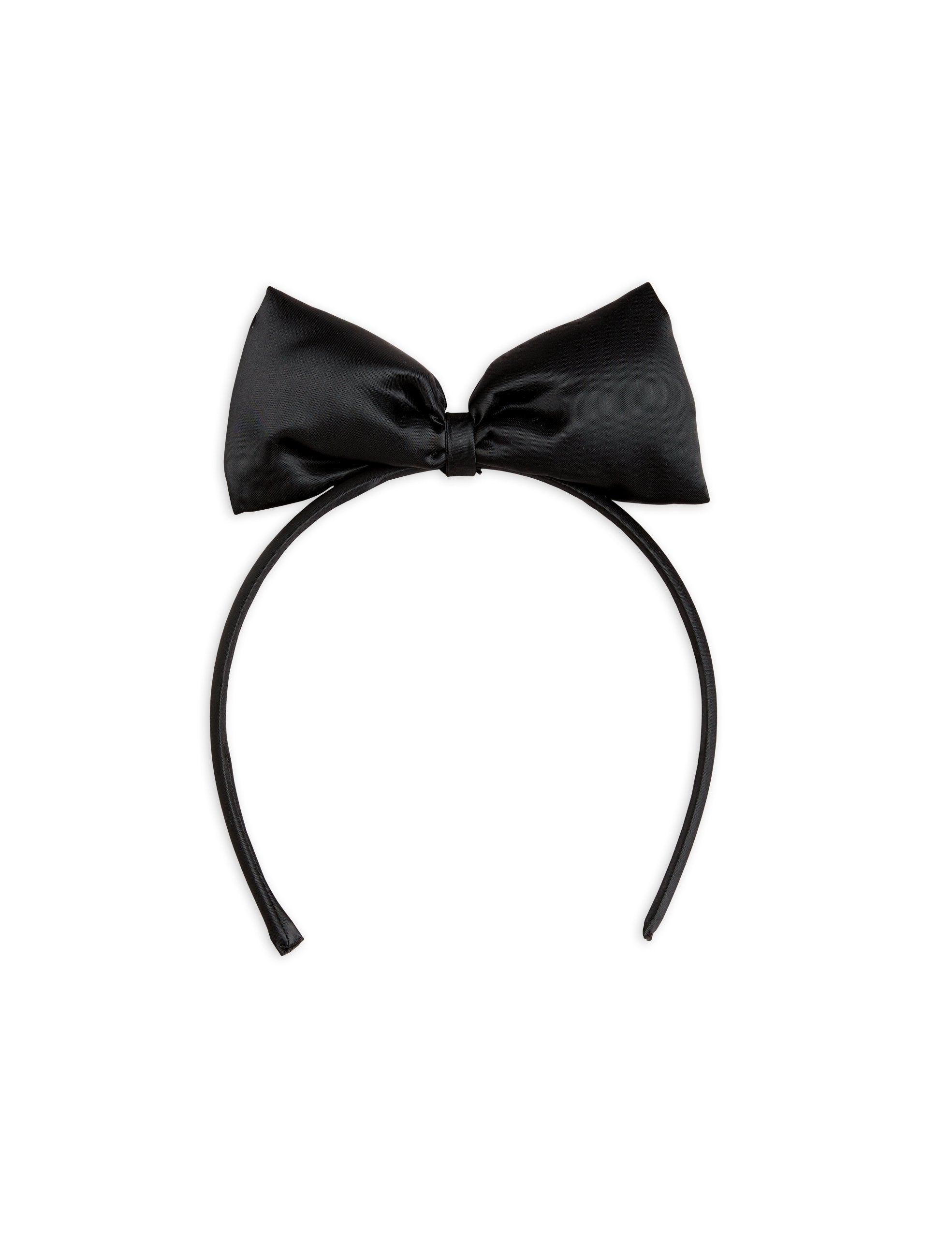 NEW  Rodini | Bow satin headband Black