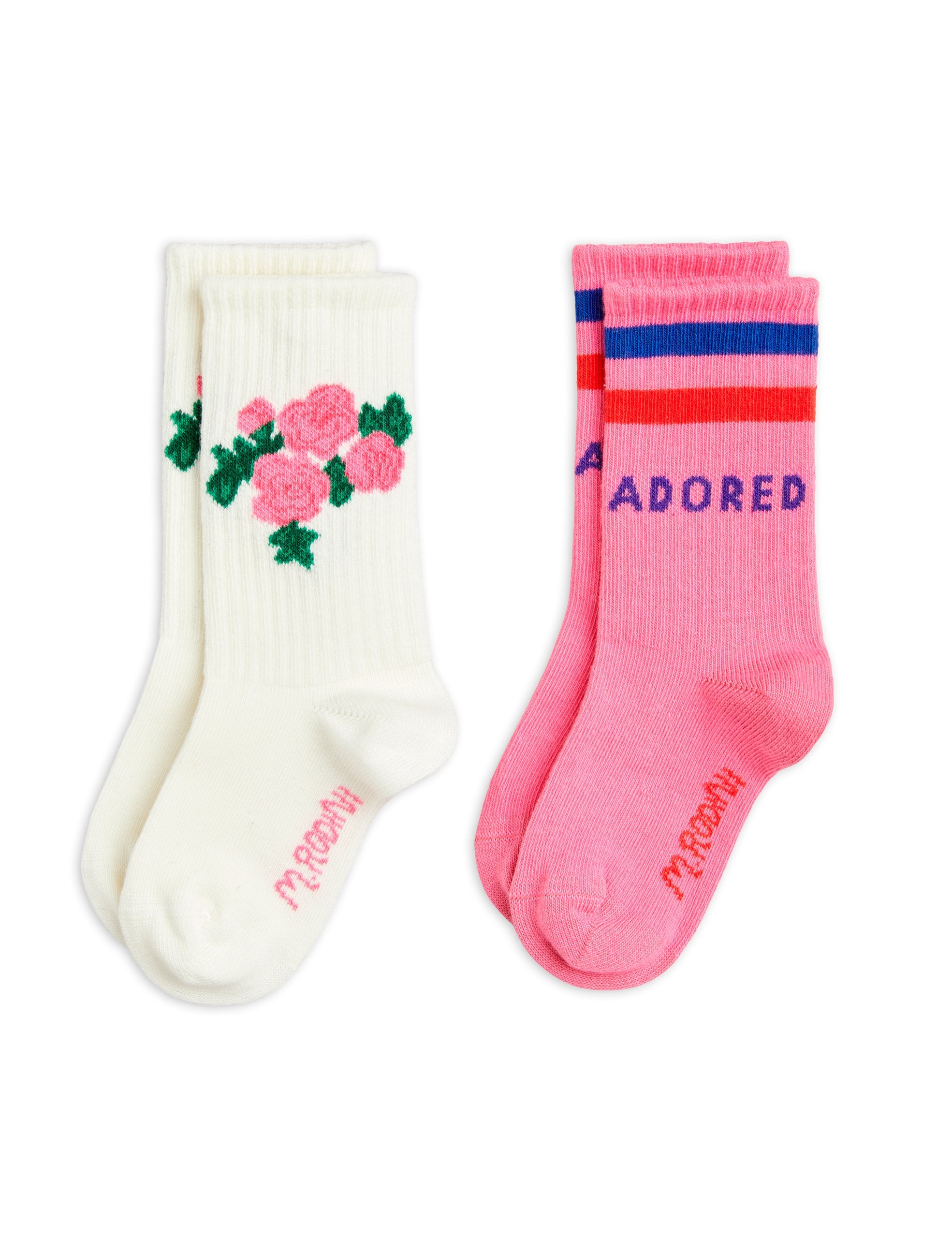 NEW  Rodini | Roses 2-pack socks