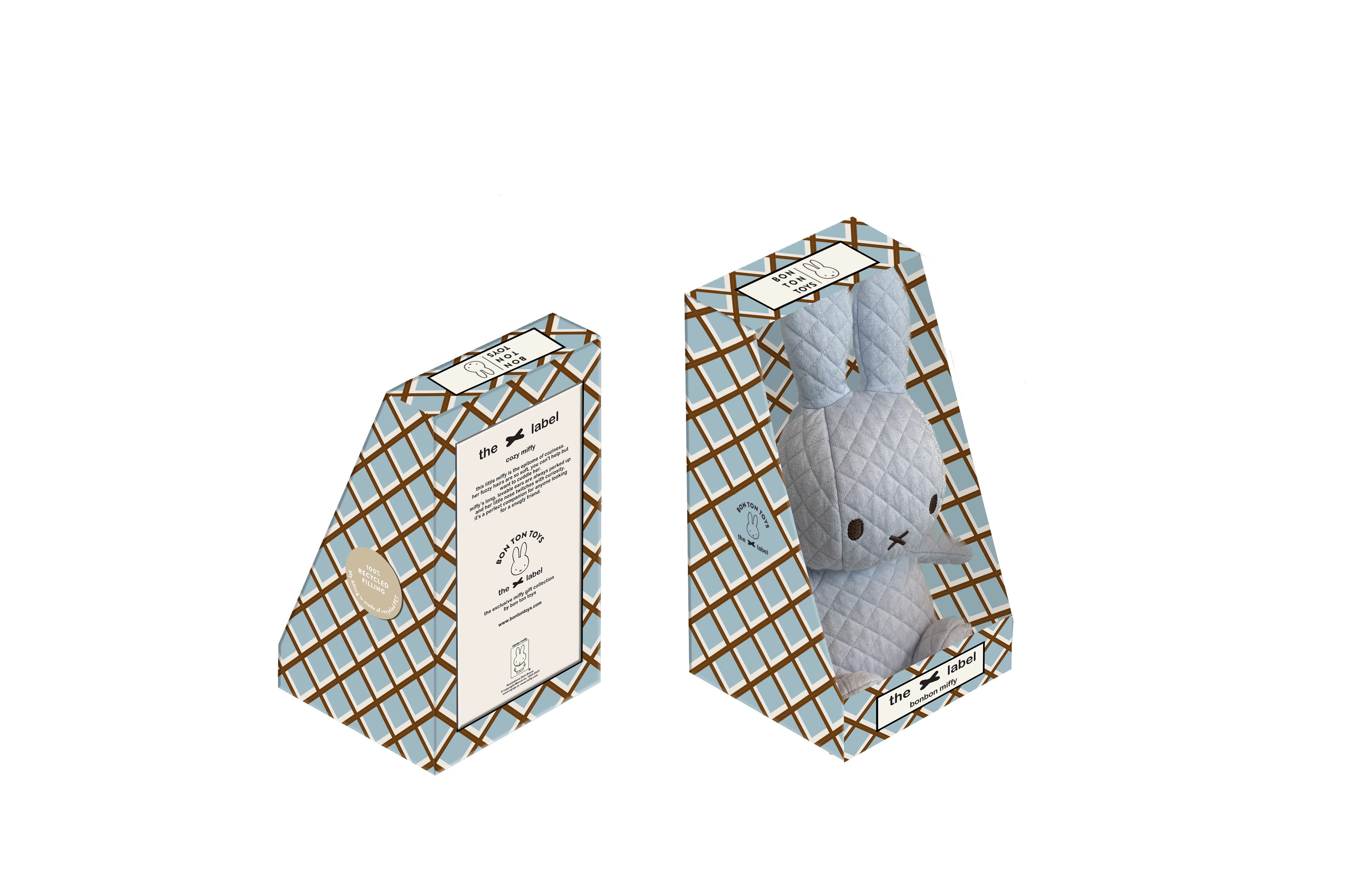 Miffy | Miffy Quilted Blue in Giftbox