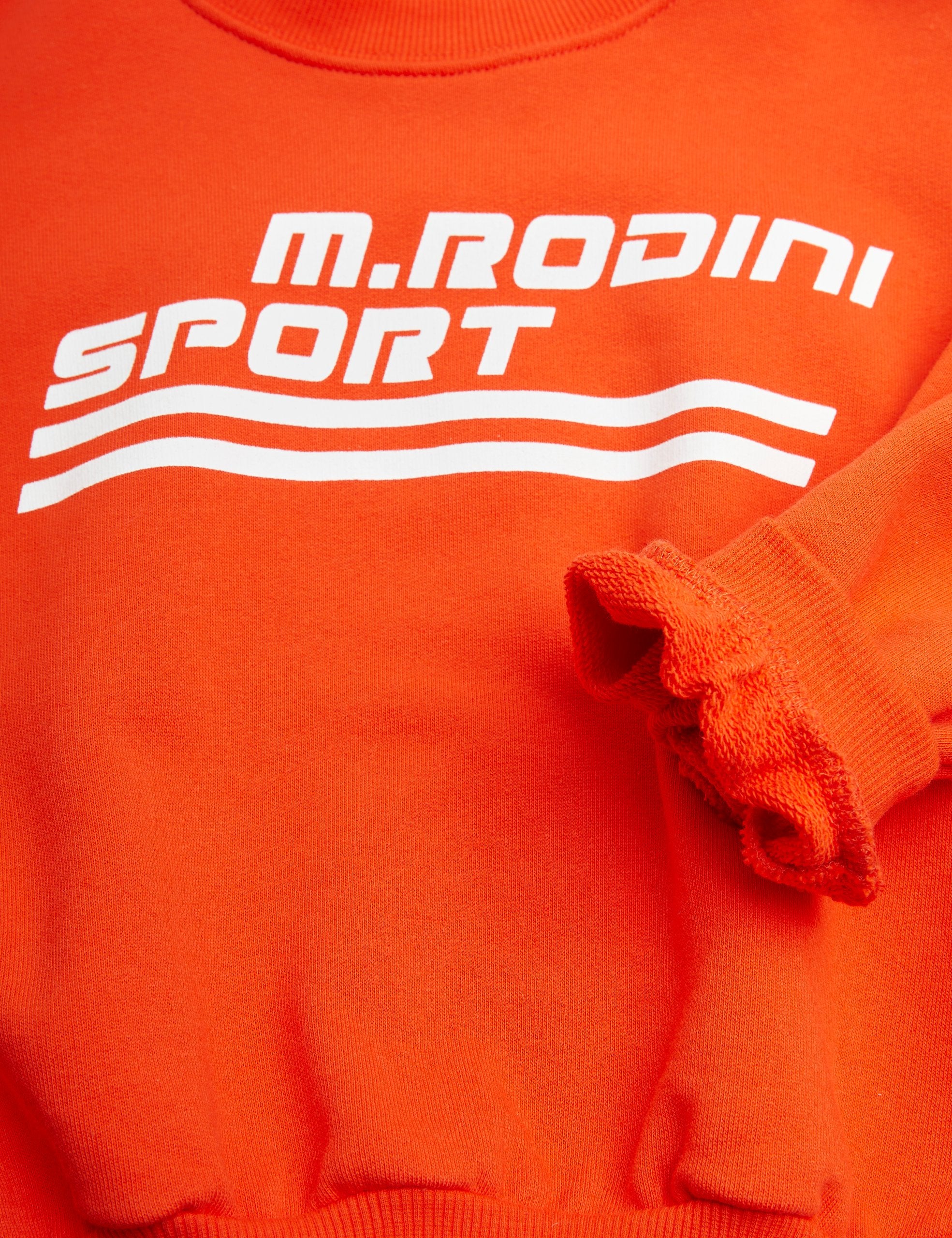 NEW Mini Rodini | M Rodini sport sp sweatshirt Red