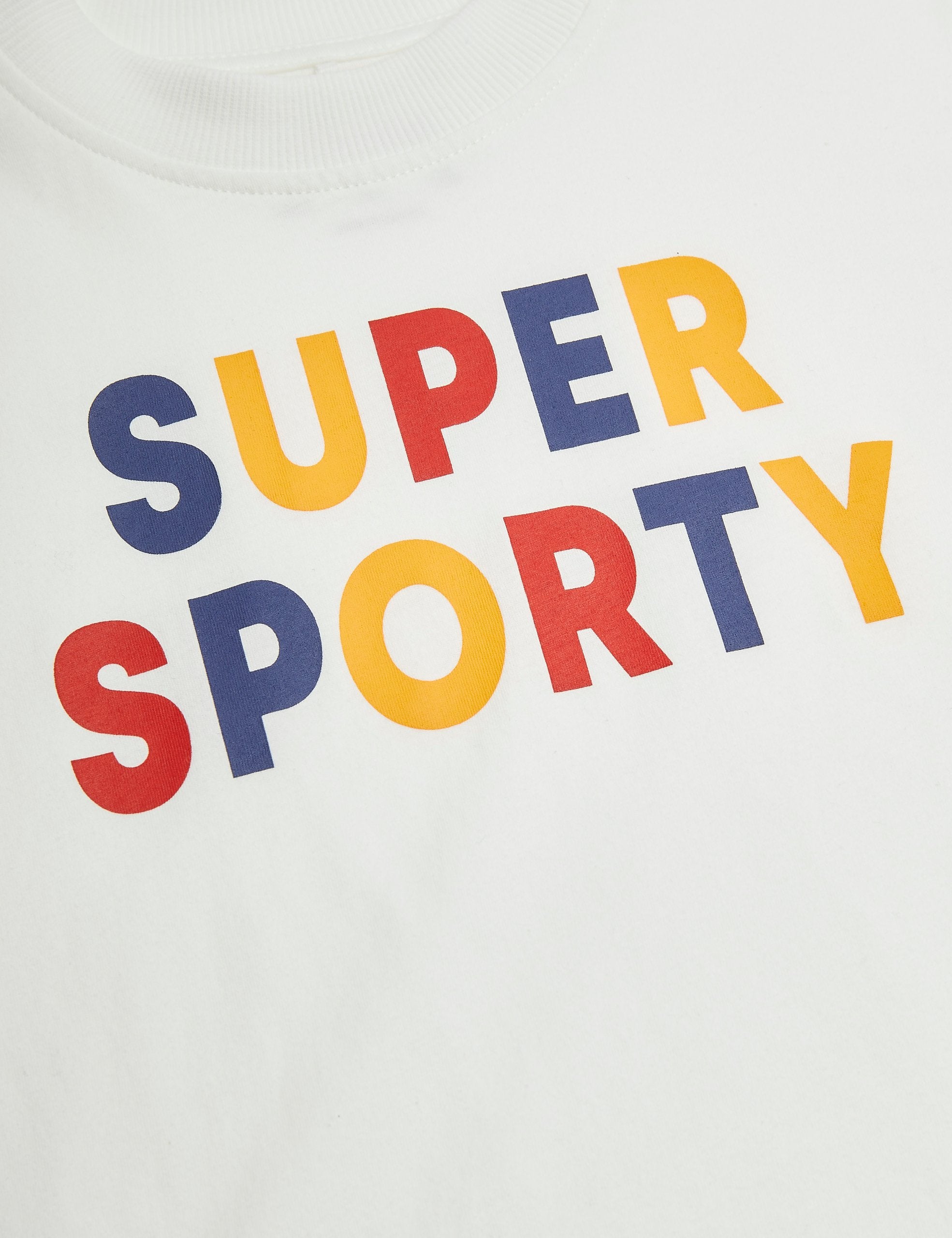 Mini Rodini | Super sporty sp ss tee white