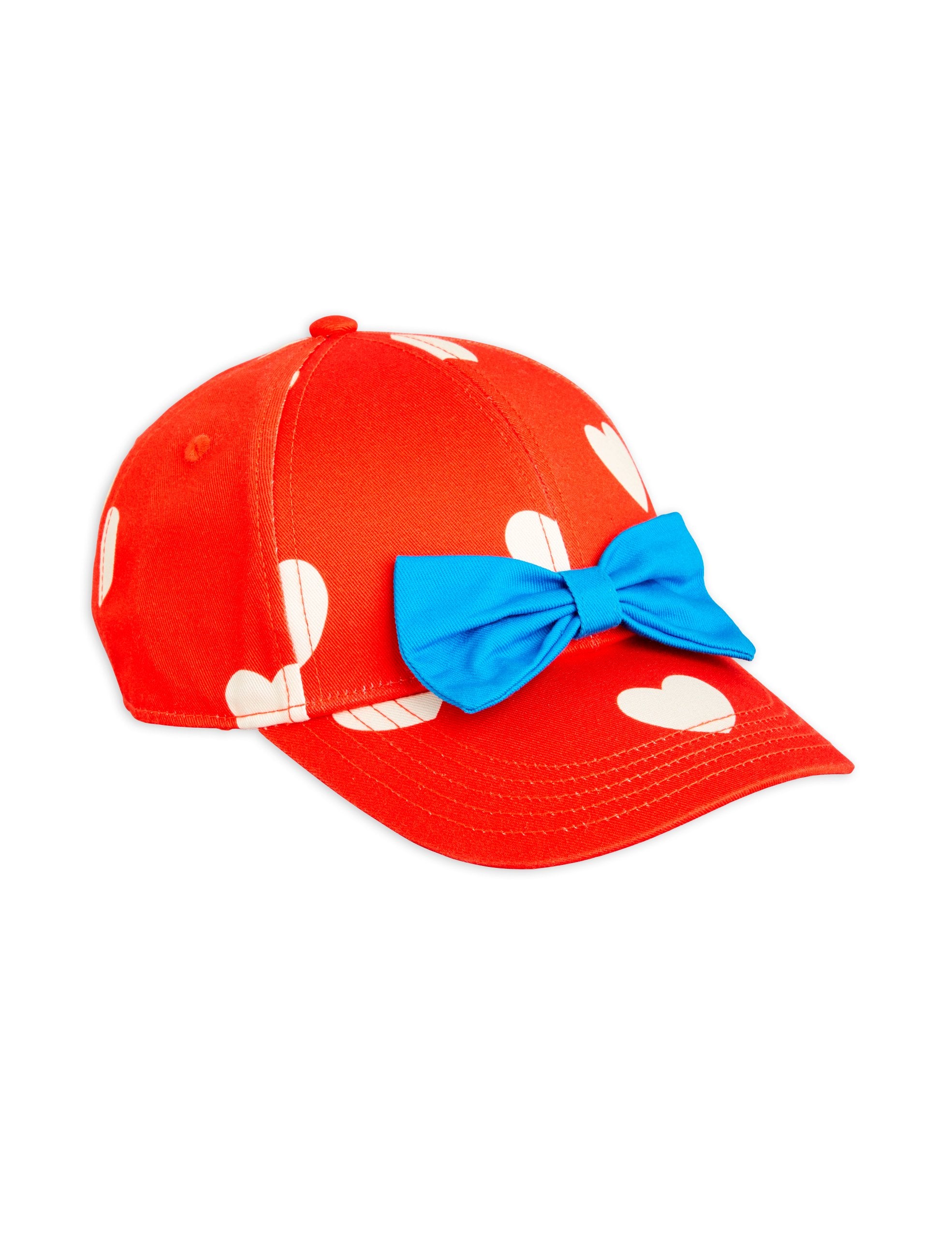 Mini Rodini | Hearts aop bow cap