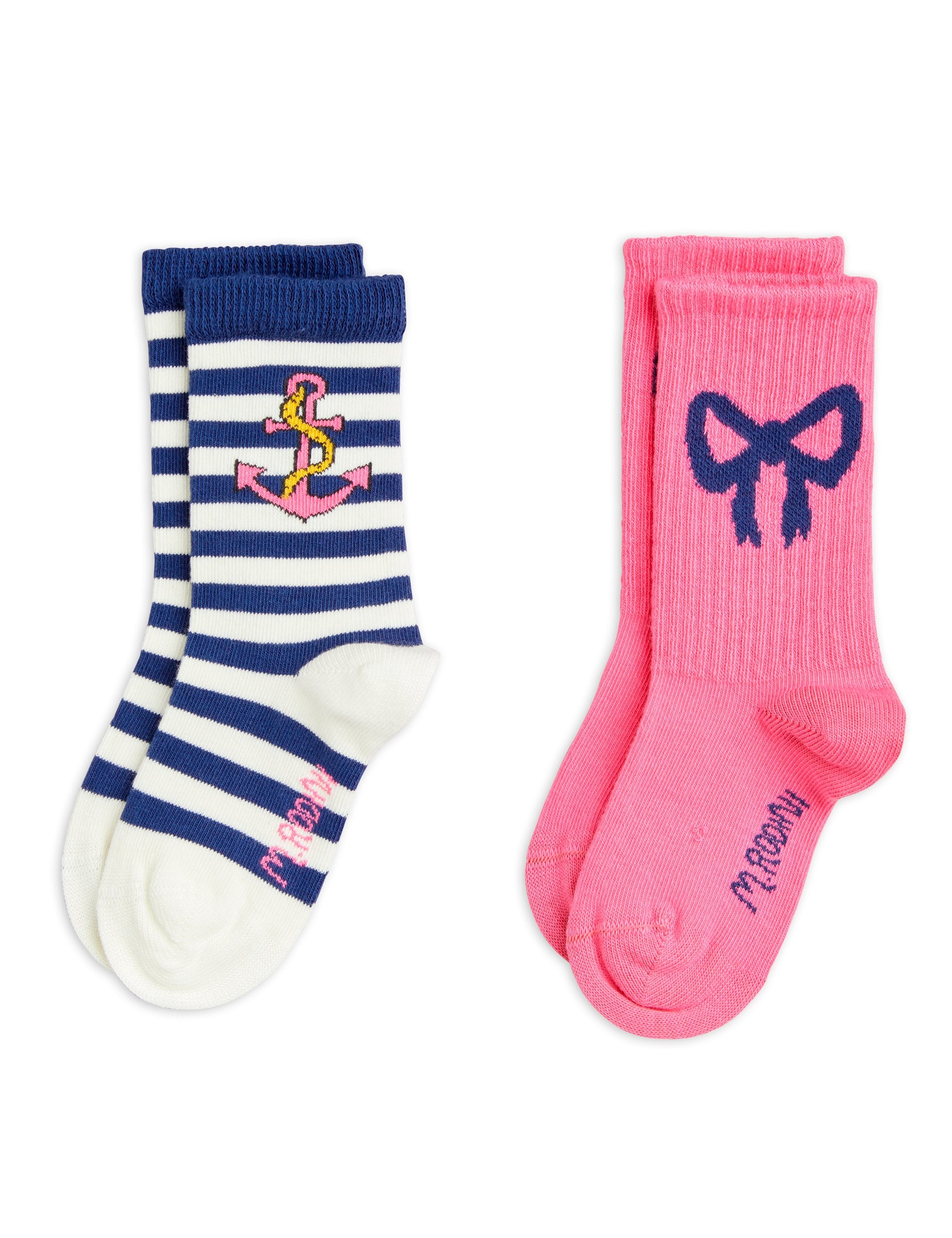 Mini Rodini | Bow 2-pack socks