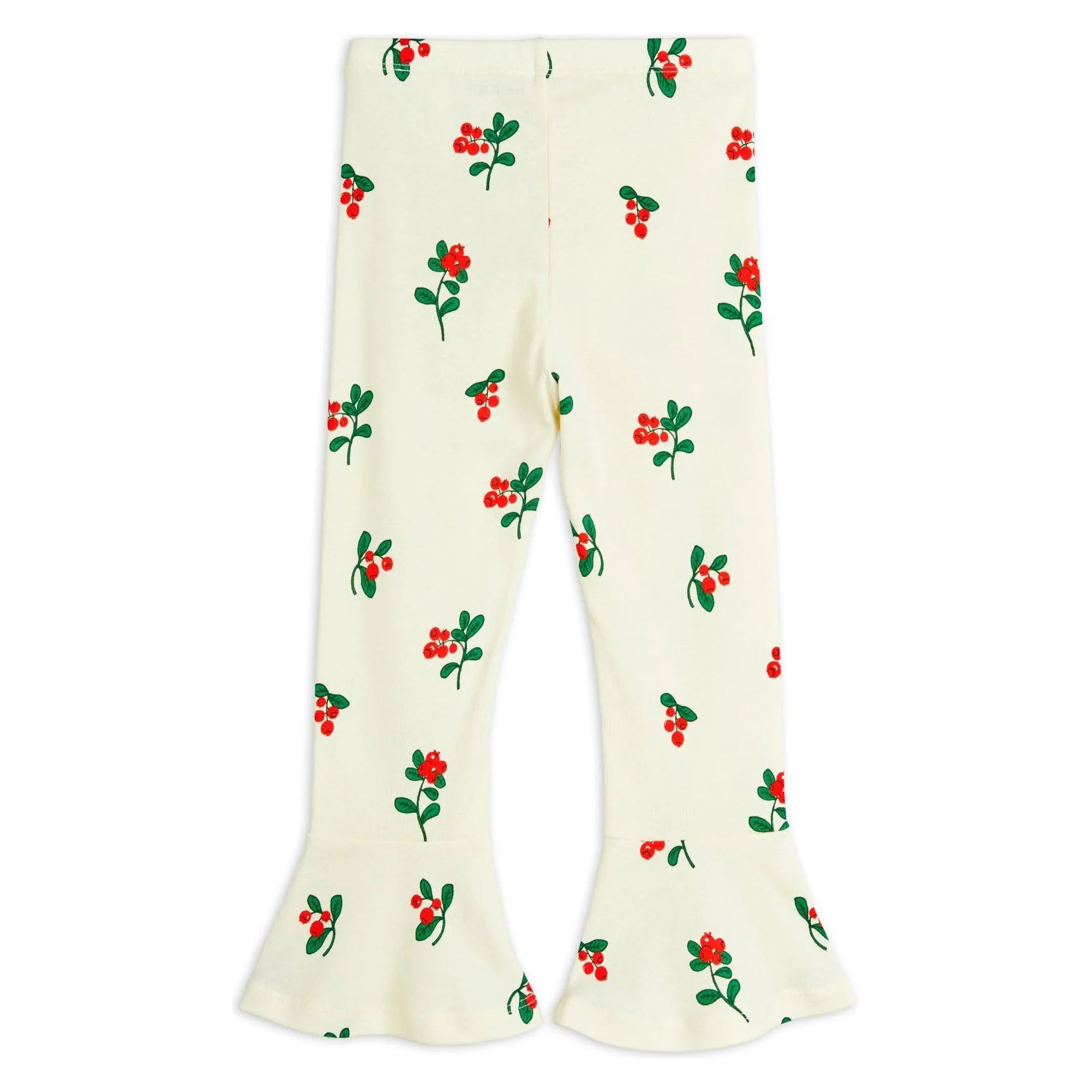 Mini Rodini | Lingon Berries Flared Trousers
