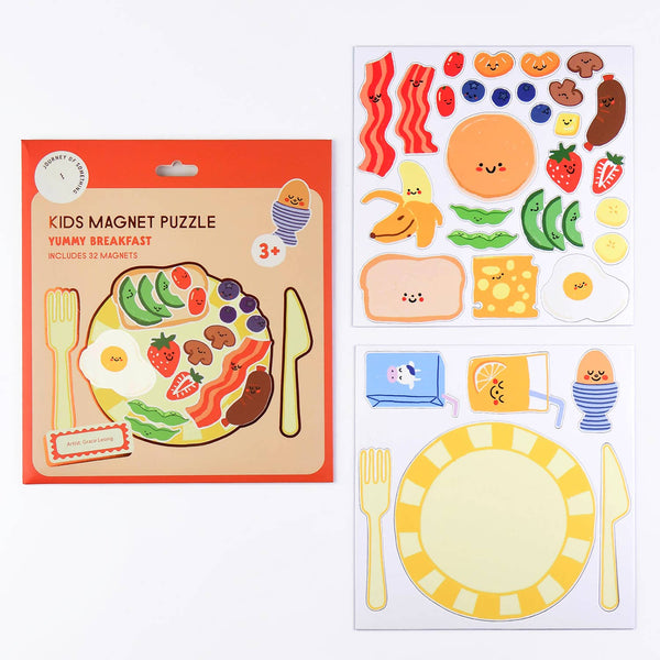 Journey Of Something | Kids Magnet Puzzle - Yummy Breakfast