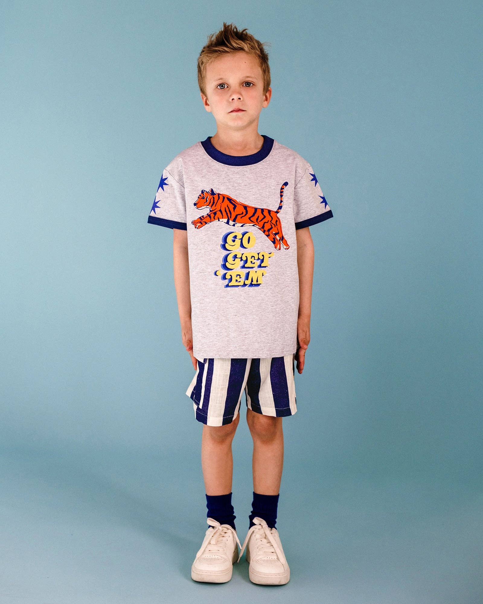 Rock Your Baby | Go Get Em Retro Ringer Tee