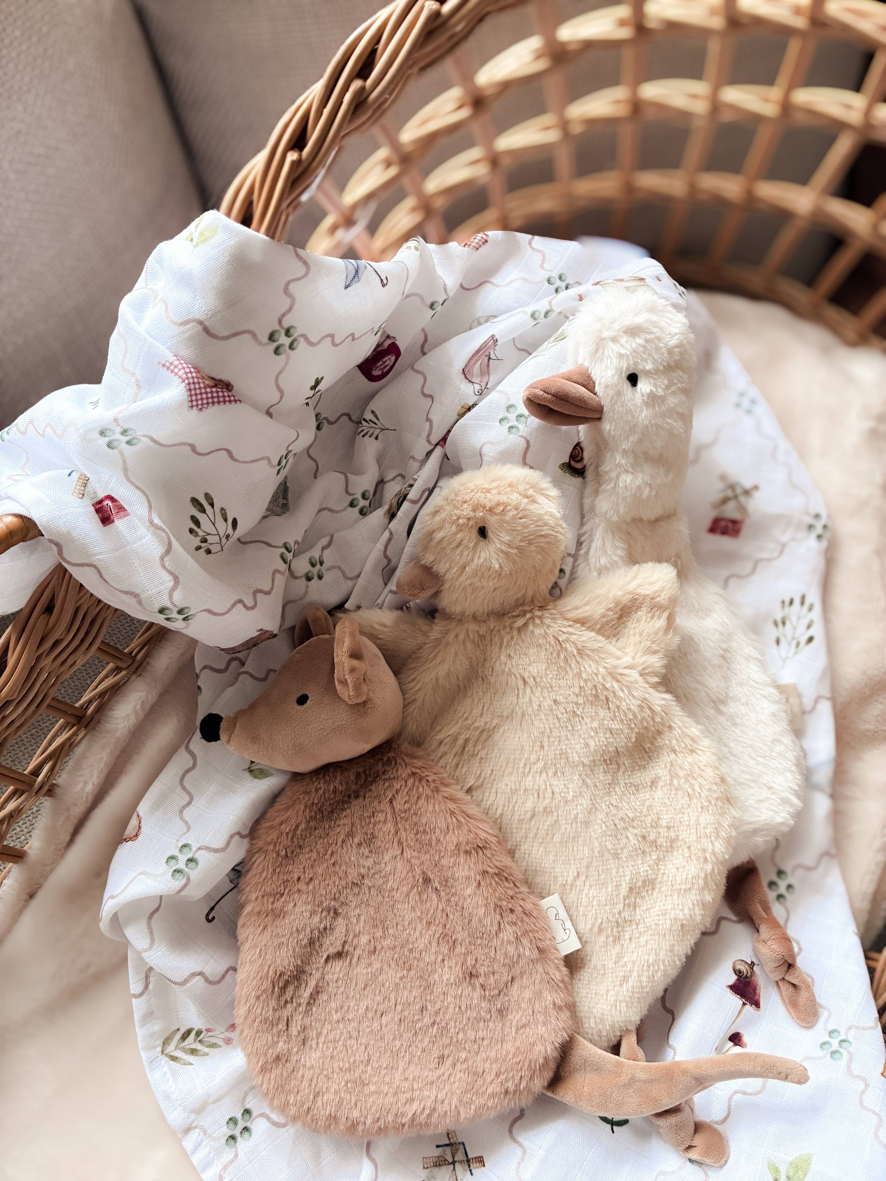 Pop Ya Tot | Quacks the Comforter Toy