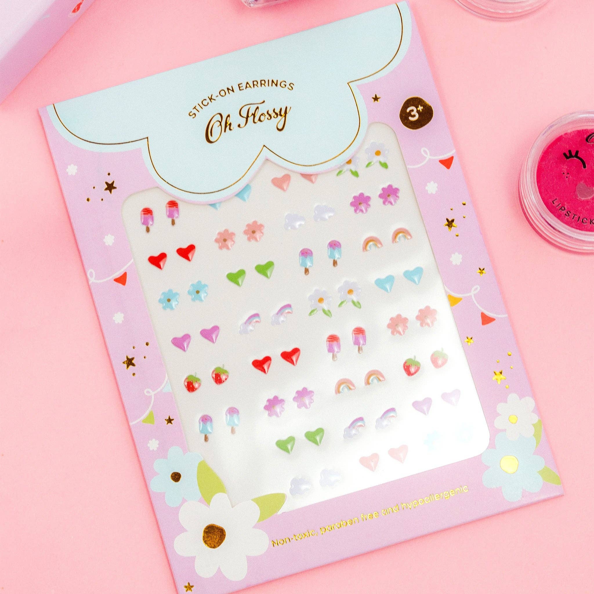 Oh Flossy | Kids Stick-On Earrings