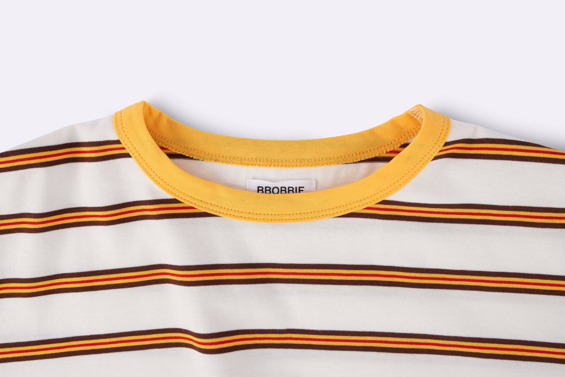 BBOBBIE | Striped Tee in Yellow