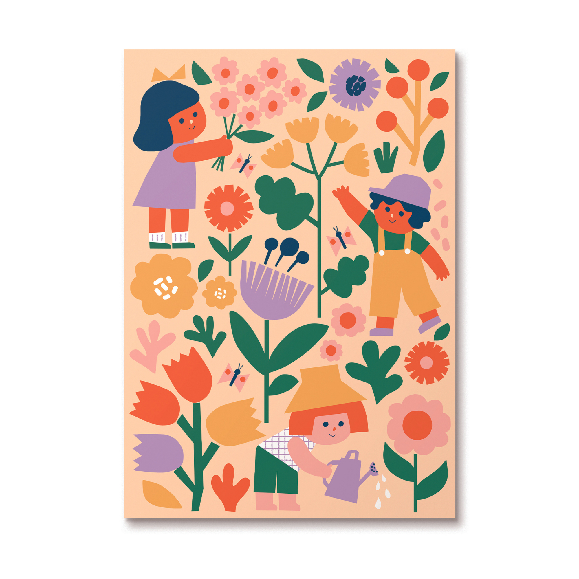 Journey Of Something | Kids Paint by Numbers - Flower Patch