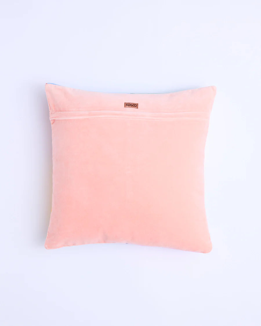 Kip & Co HOME  | Lustre Panelled Velvet Cushion
