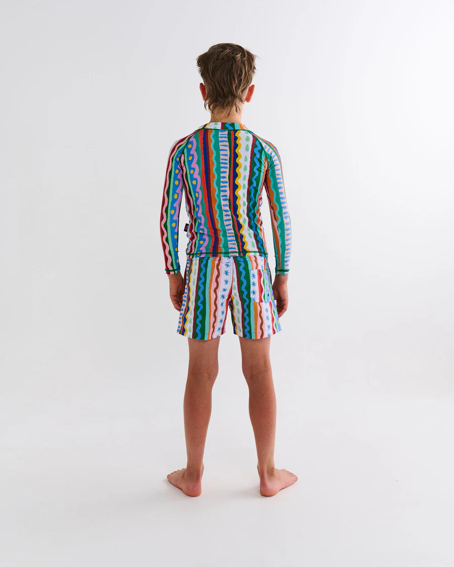 Kip & Co | Beach Patterns Boardies