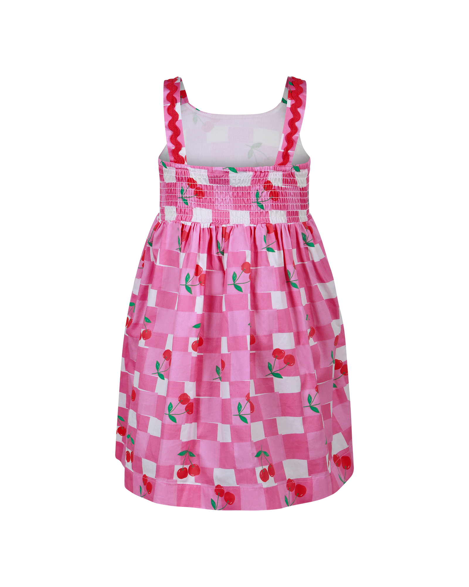 Rock Your Baby | Gingham Cherry Picnic Dress