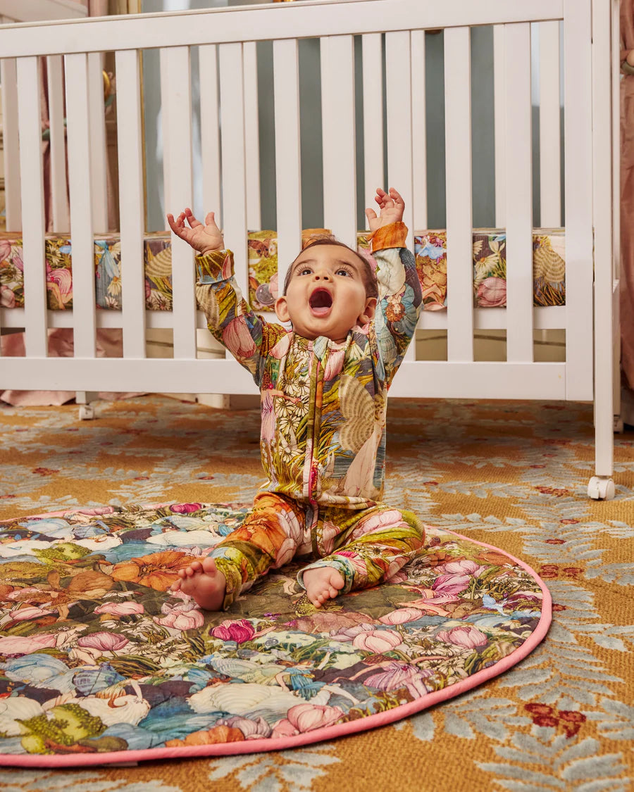 Kip & Co x Fairyland BABY | Fairy Garden Quilted Baby Play Mat