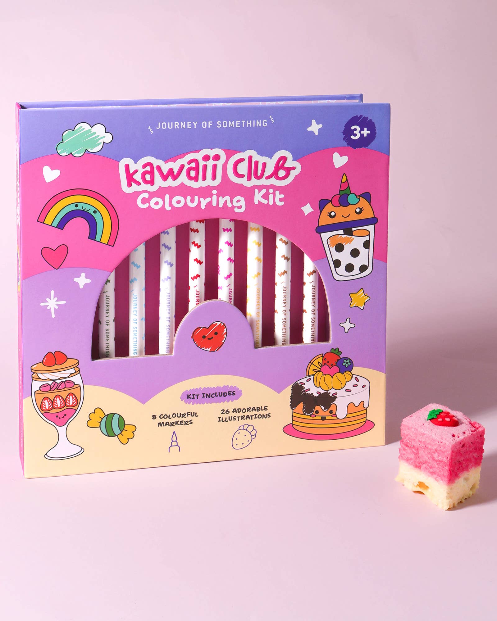 Journey Of Something | Kawaii Club Colouring Kit