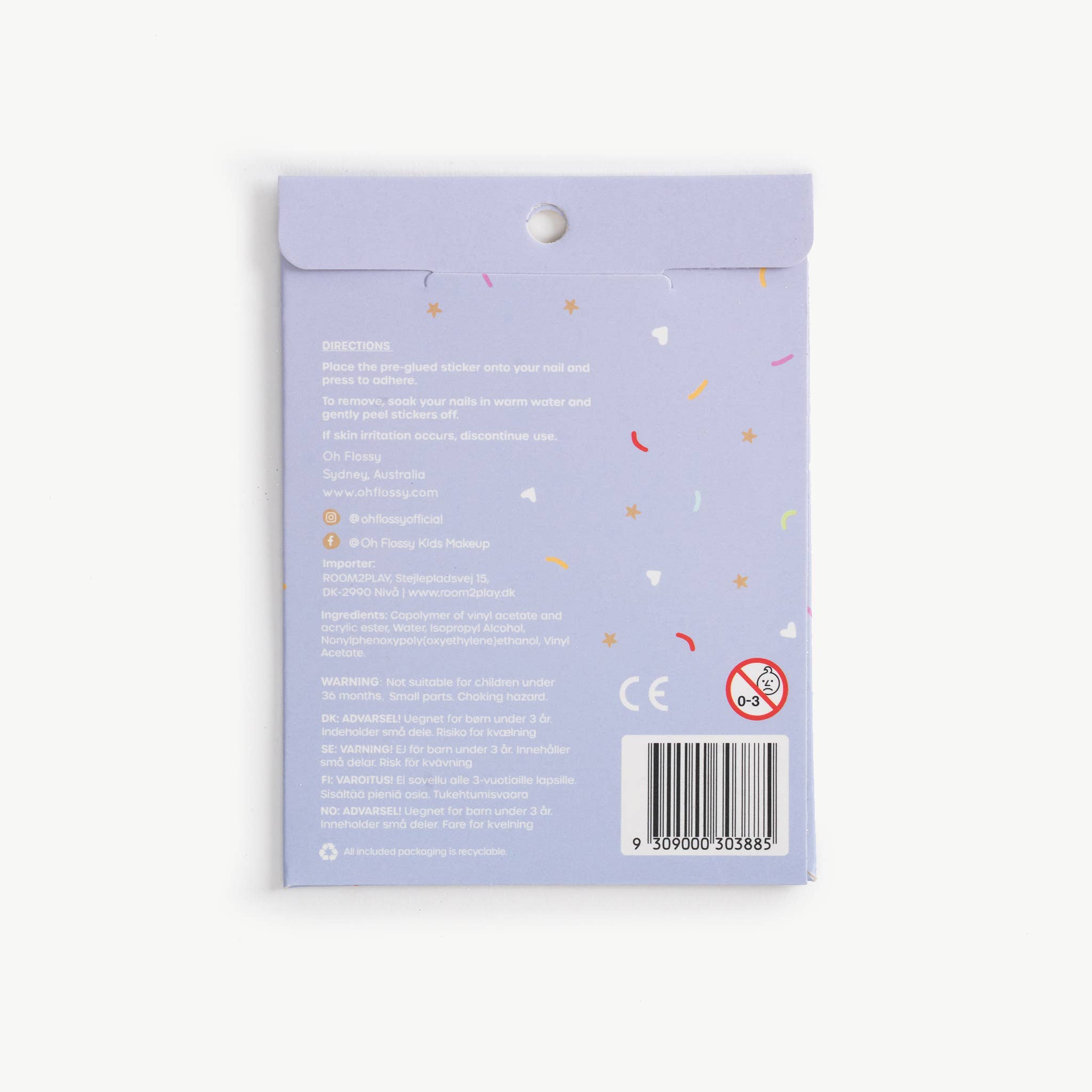 Oh Flossy | Nail Stickers- Disco fever