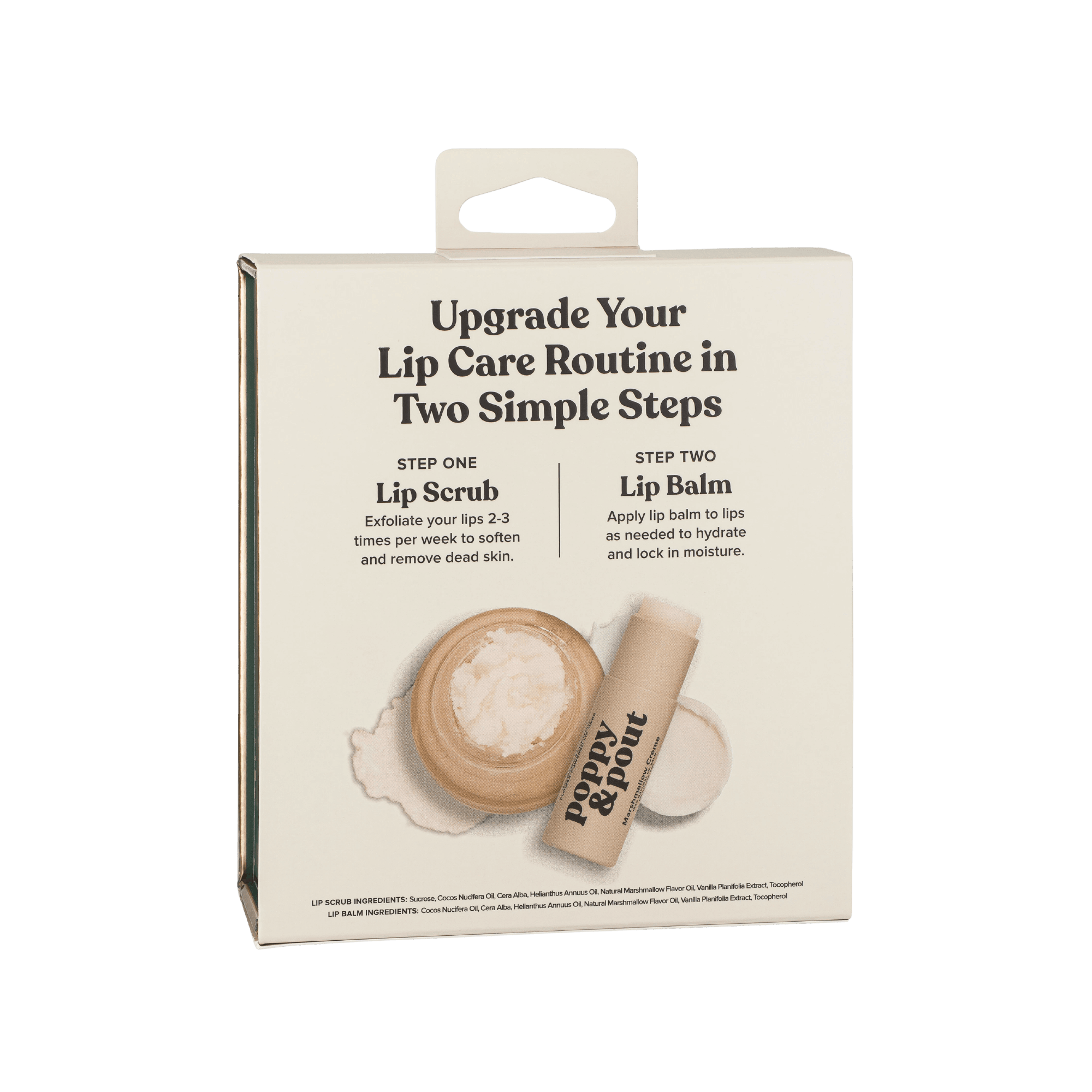 Poppy & Pout | Lip Care Duo- Marshmallow Creme