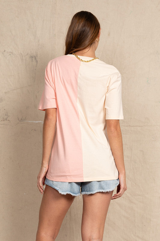 Bohemian Traders | Marina T Shirt in Pearl