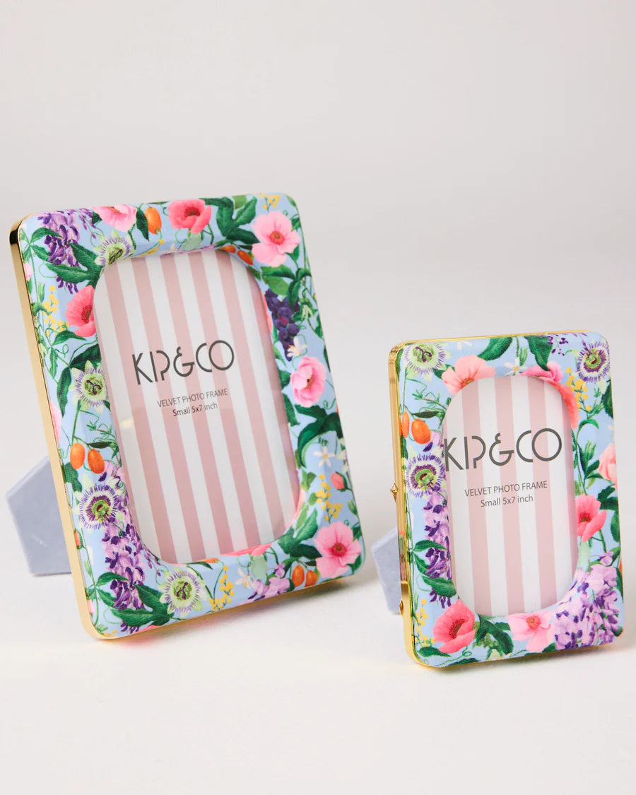 Kip & Co HOME  | Spring in the Air Velvet Photo Frame 6 x 8"