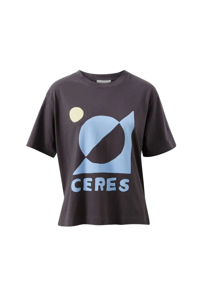 Ceres Life | Stevie Slouchy Tee- phantom ceres moon