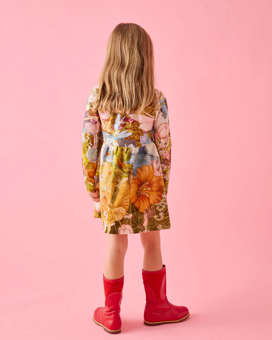 Kip & Co x Fairyland KIDS | Fairy Garden Organic Cotton Everyday Dress