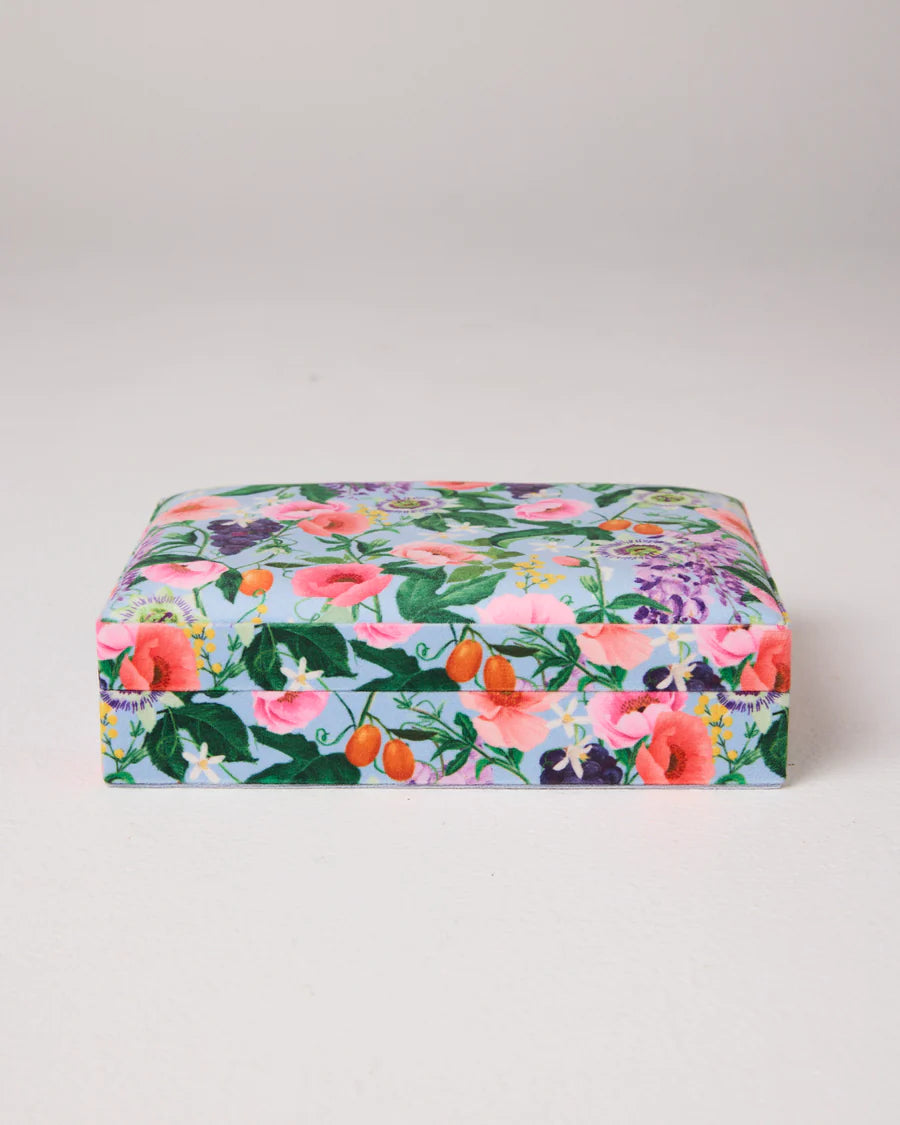 Kip & Co HOME  | Spring In The Air Velvet Jewellery Box Small
