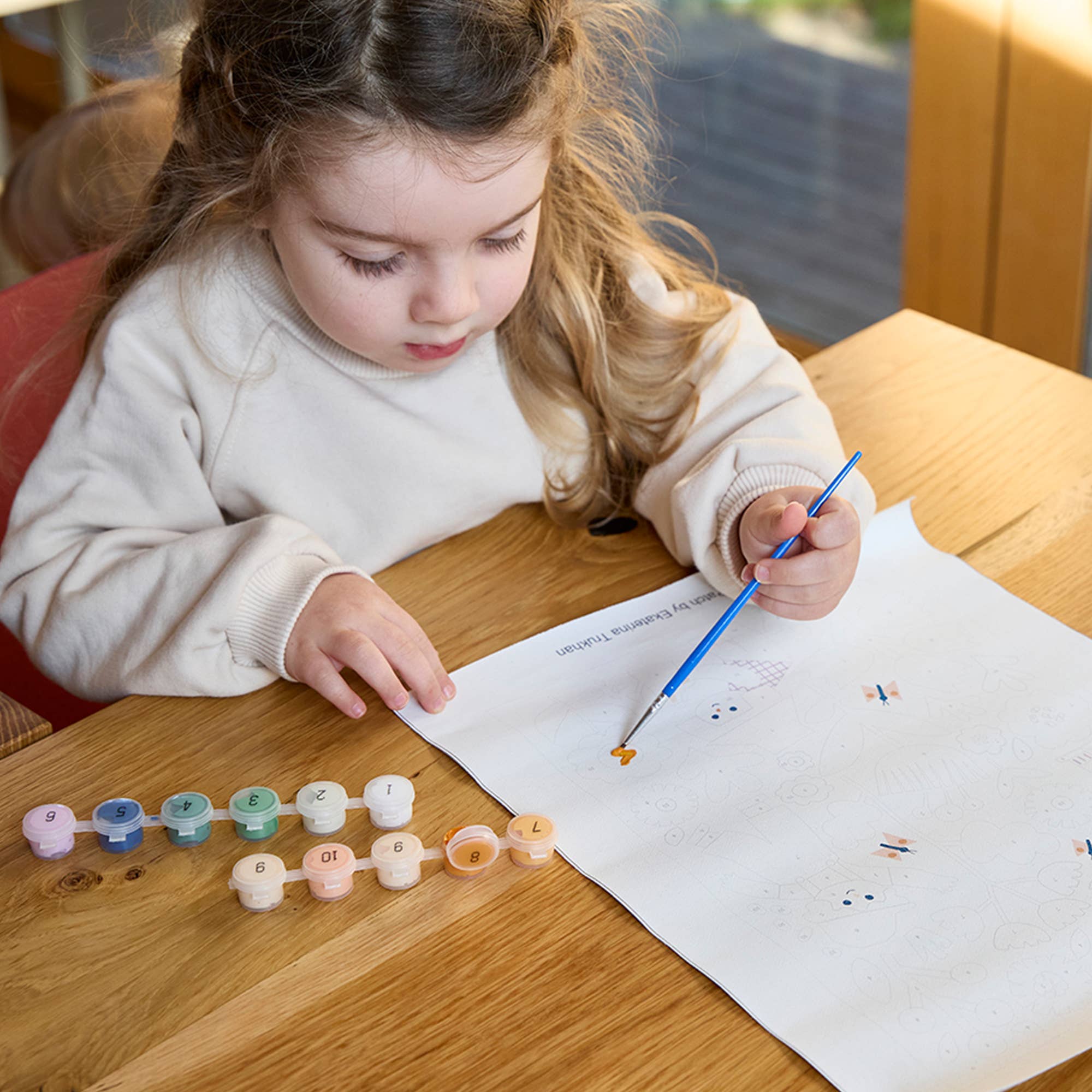 Journey Of Something | Kids Paint by Numbers - Flower Patch