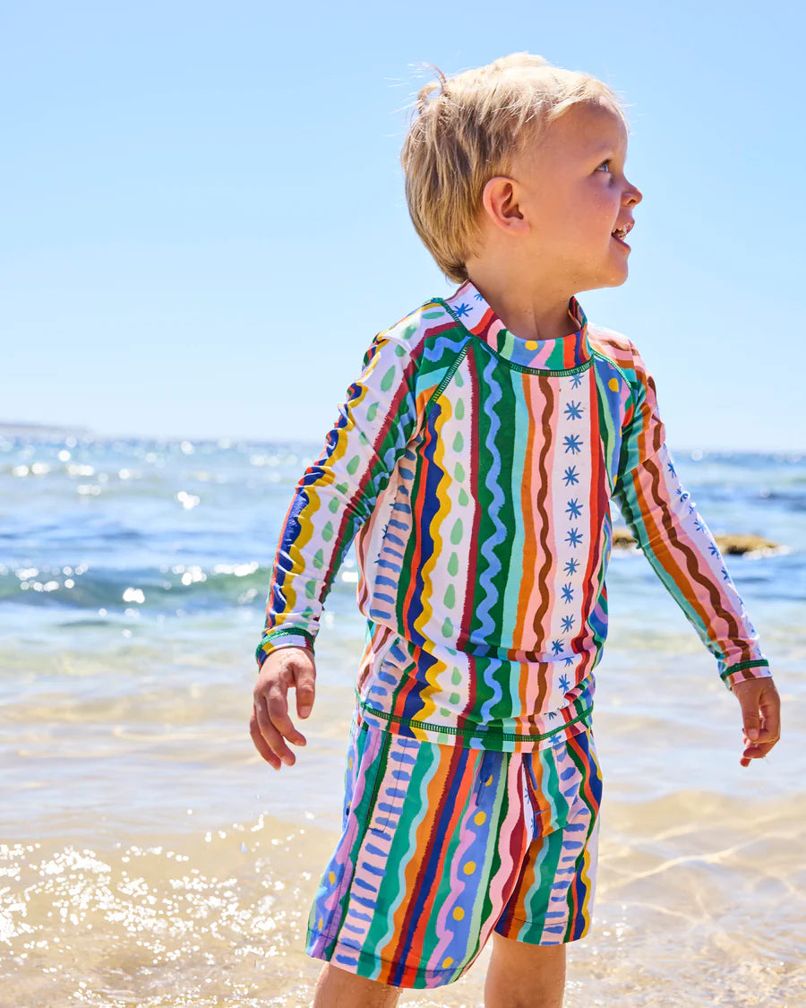 Kip & Co | Beach Patterns Boardies