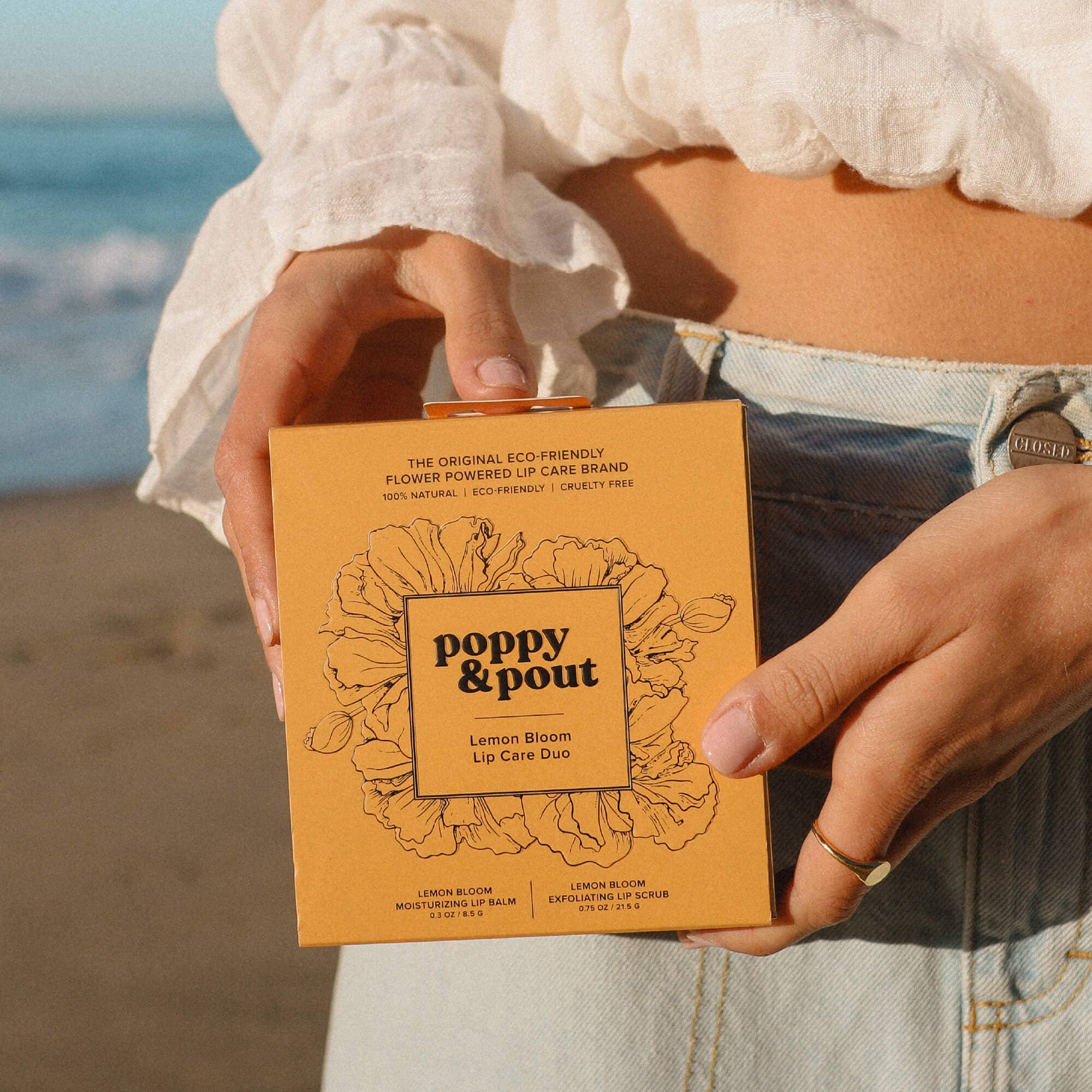 Poppy & Pout | Lip Care Duo- Lemon Bloom