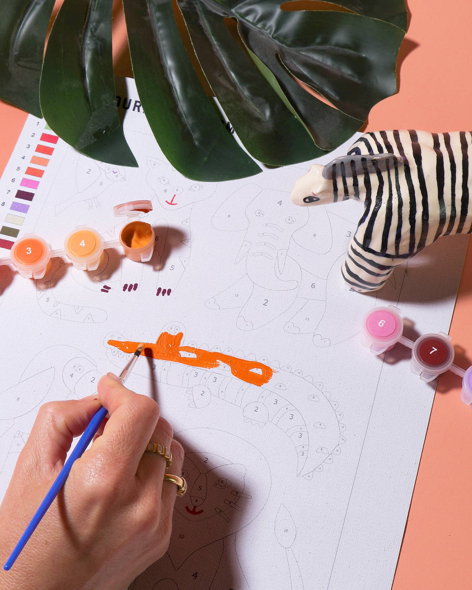 Journey Of Something | Kids Paint by Numbers - Little Safari