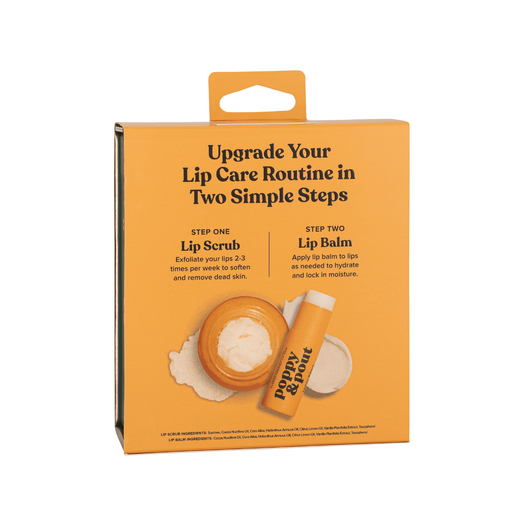 Poppy & Pout | Lip Care Duo- Lemon Bloom