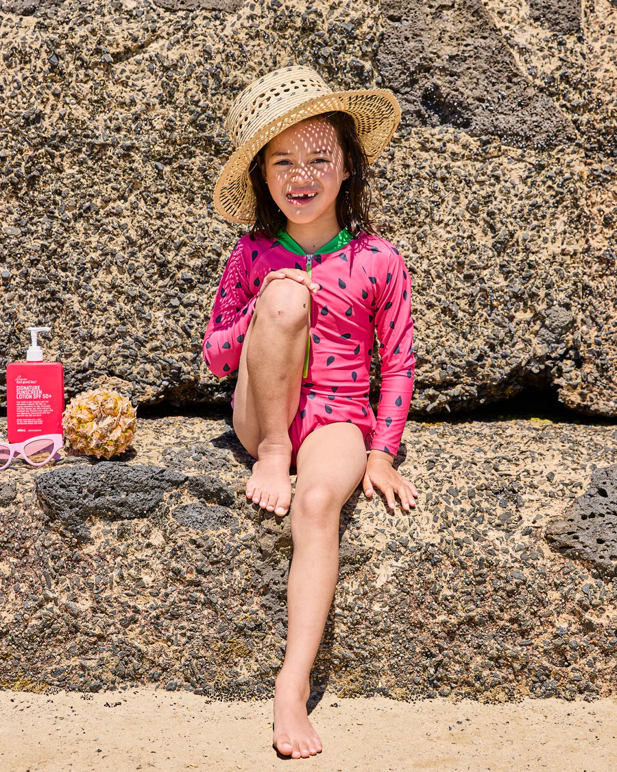 Kip & Co | Melon Long Sleeve Bathers