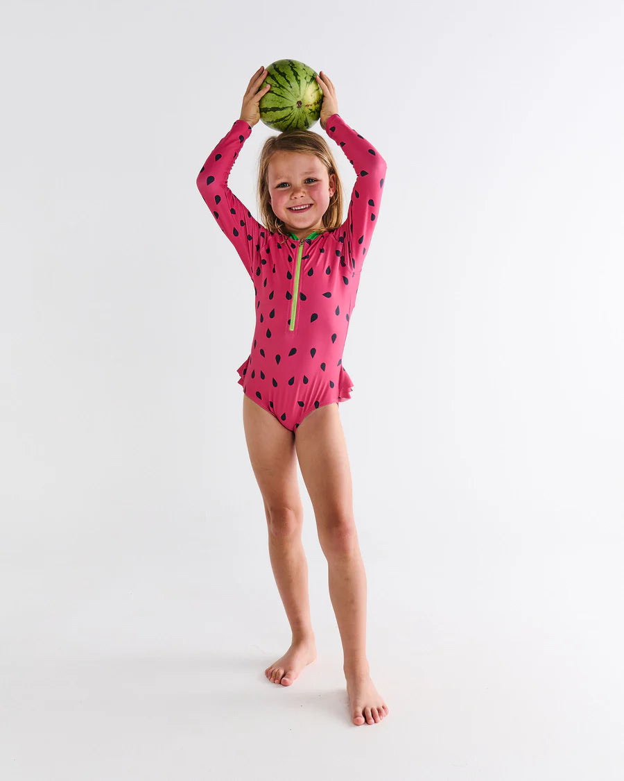 Kip & Co | Melon Long Sleeve Bathers