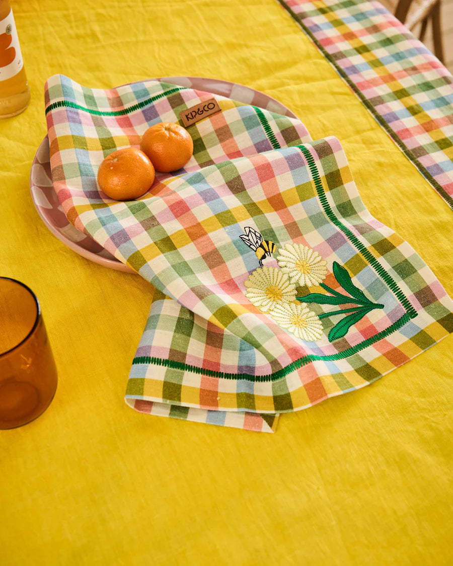 Kip & Co HOME | Sweet Tartan 4P Napkin Set
