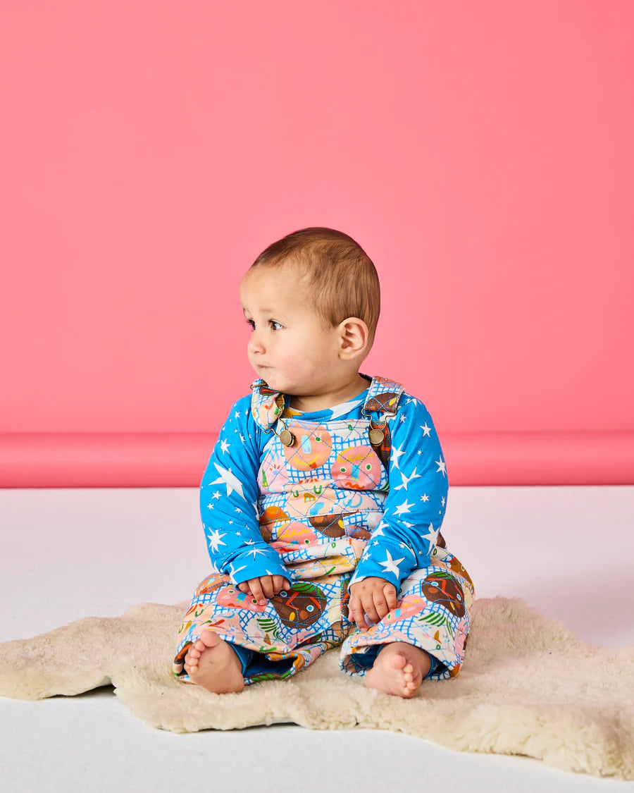 Kip & Co BABY | Cheer Up baby Quilted Overalls