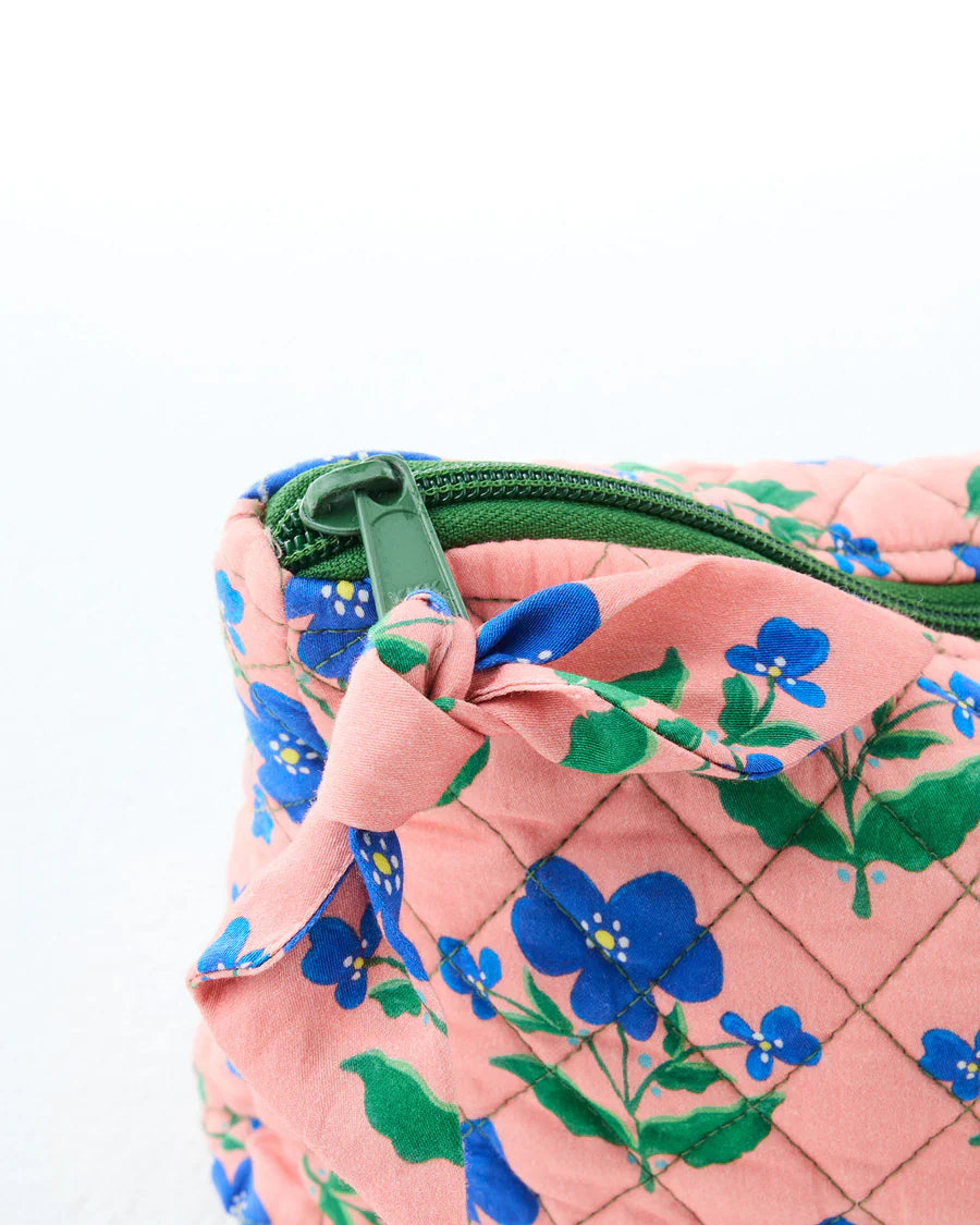 Kip & Co x Anna Spiro HOME | Indian Summer Rose Quilted Cotton Toiletry Purse
