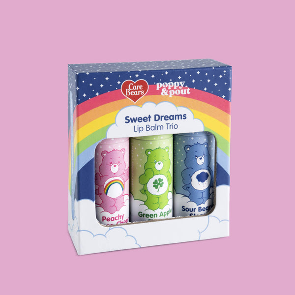 Poppy & Pout | Limited Edition Lip Balm Trio- Care Bears