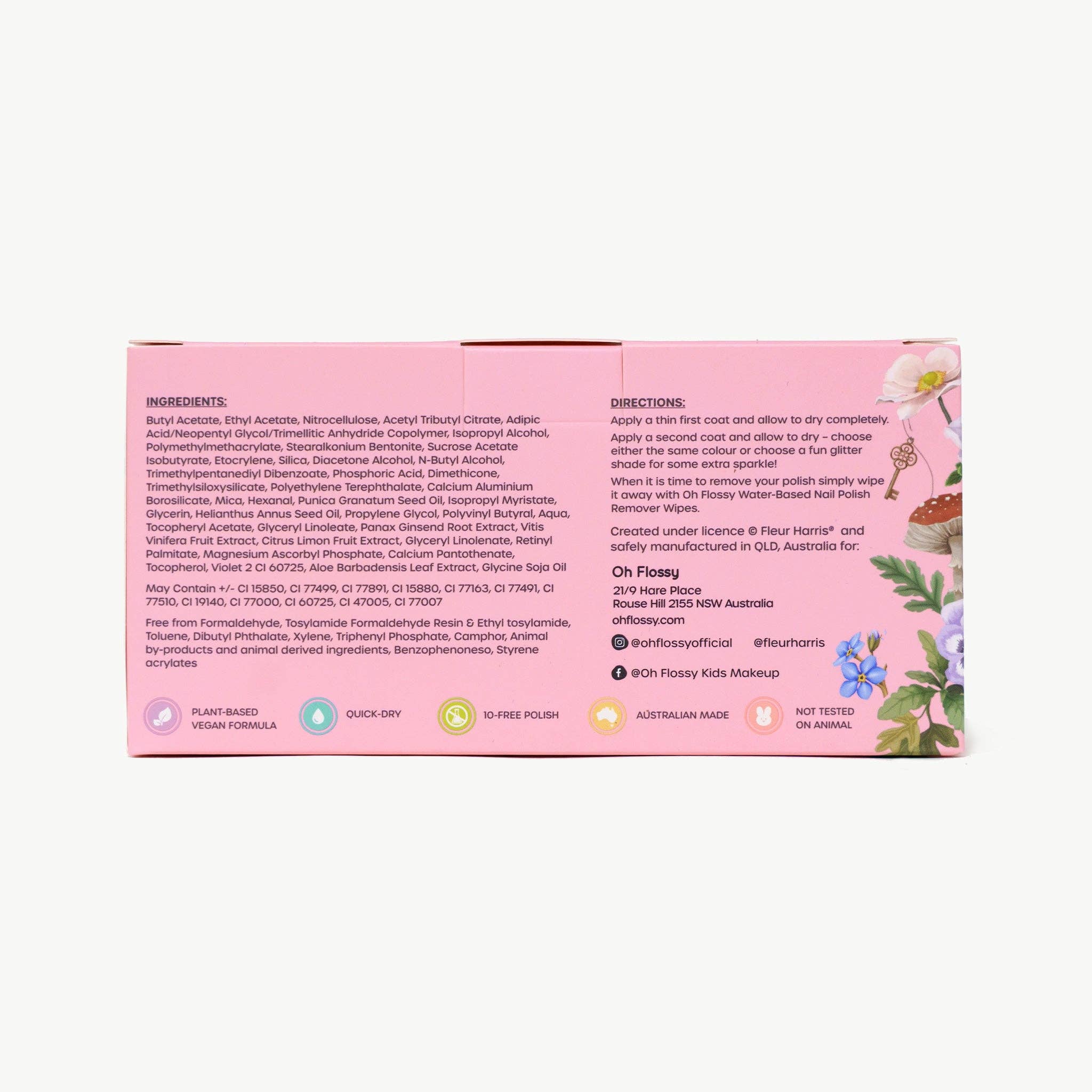 Oh Flossy X Fleur Harris | Garden of Dreams Collection Nail Polish Set