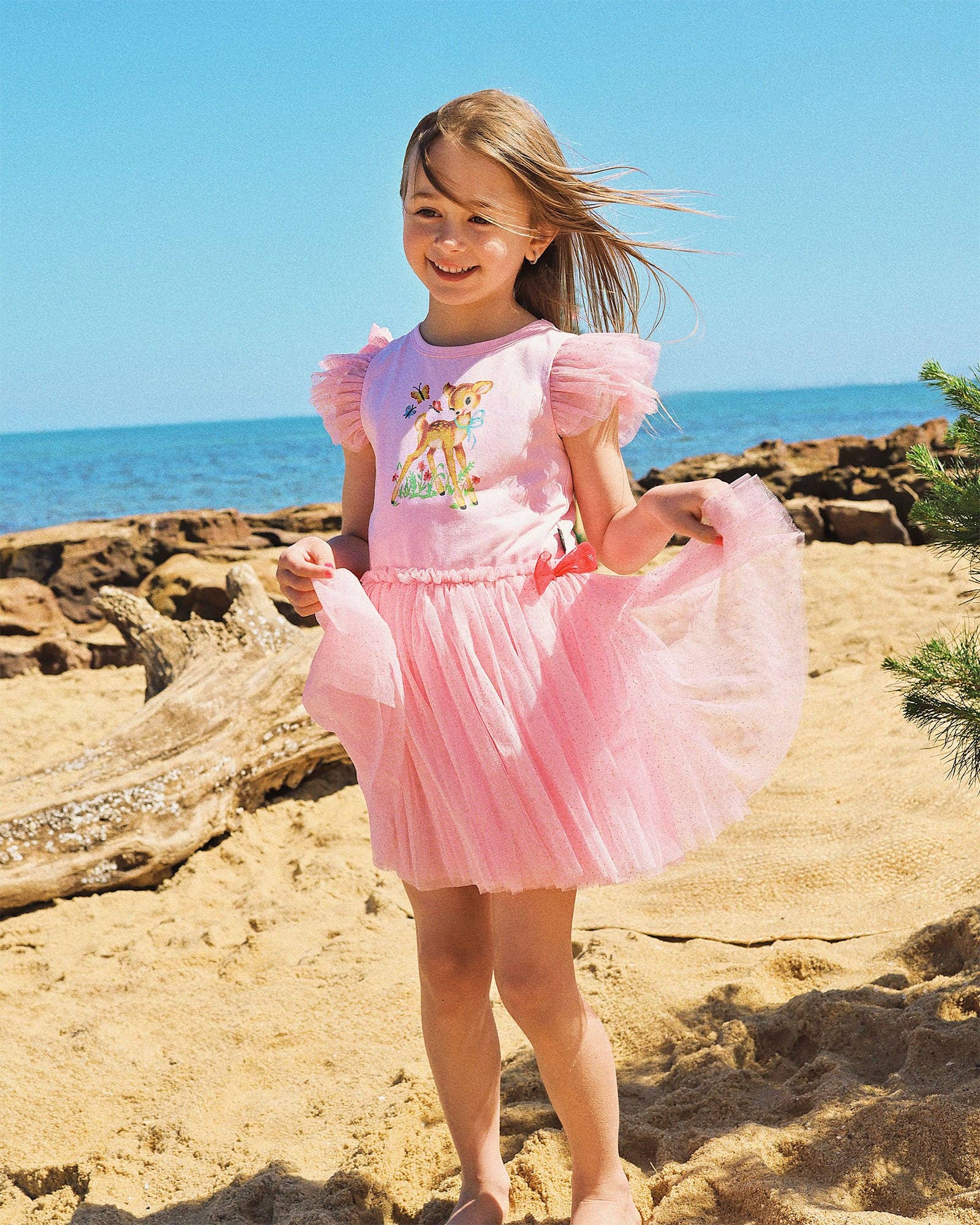 Rock Your Baby | Baby Deer Fairytale Dress