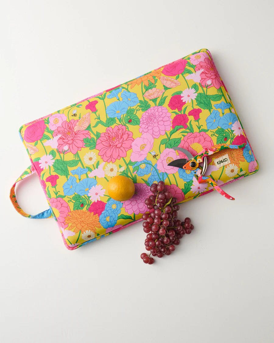 Kip & Co | Follow The Sun Yellow Garden Kneeling Mat