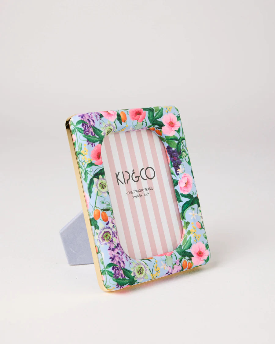 Kip & Co HOME  | Spring in the Air Velvet Photo Frame 6 x 8"