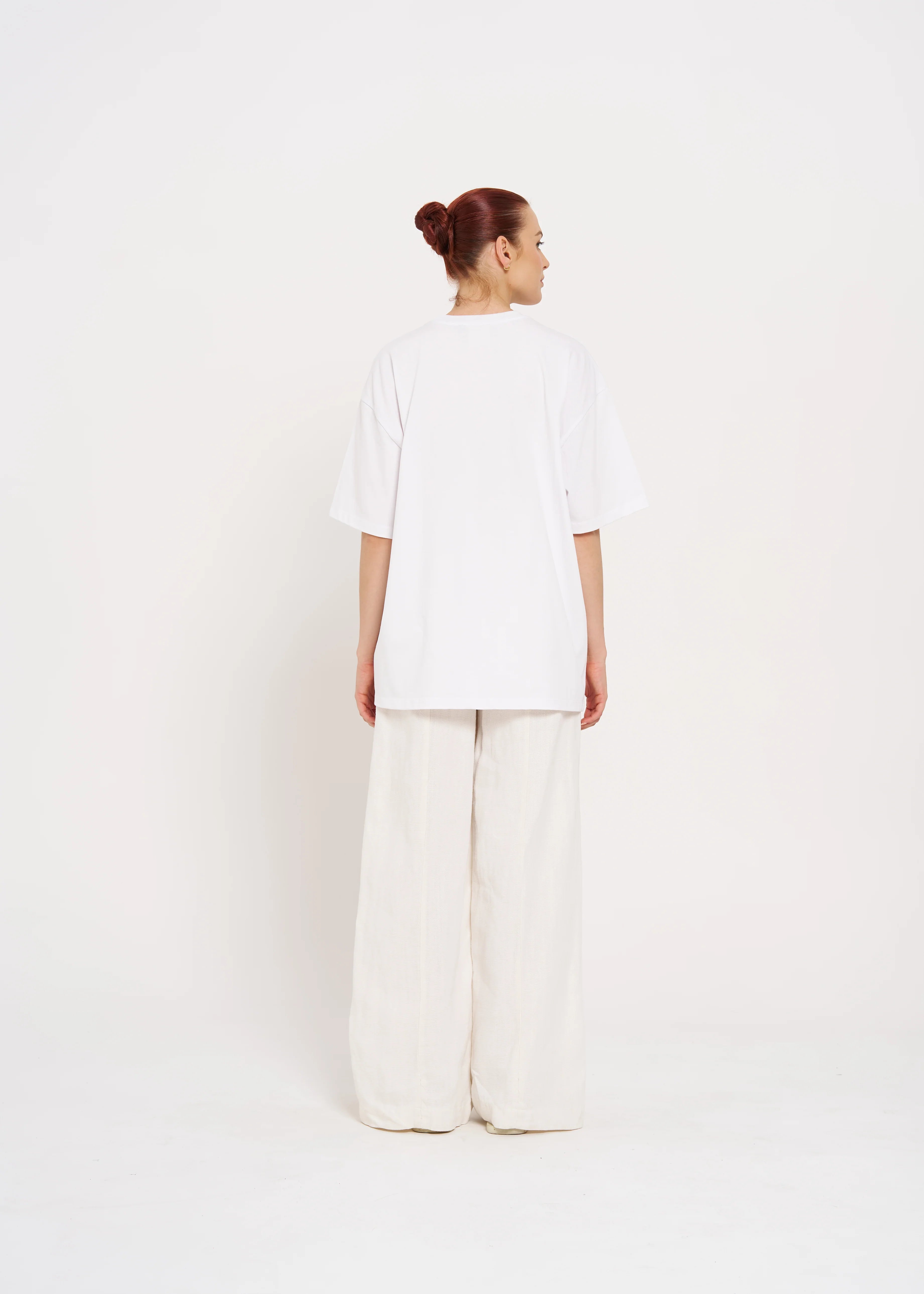Maku | Athens Oversize Tee- White
