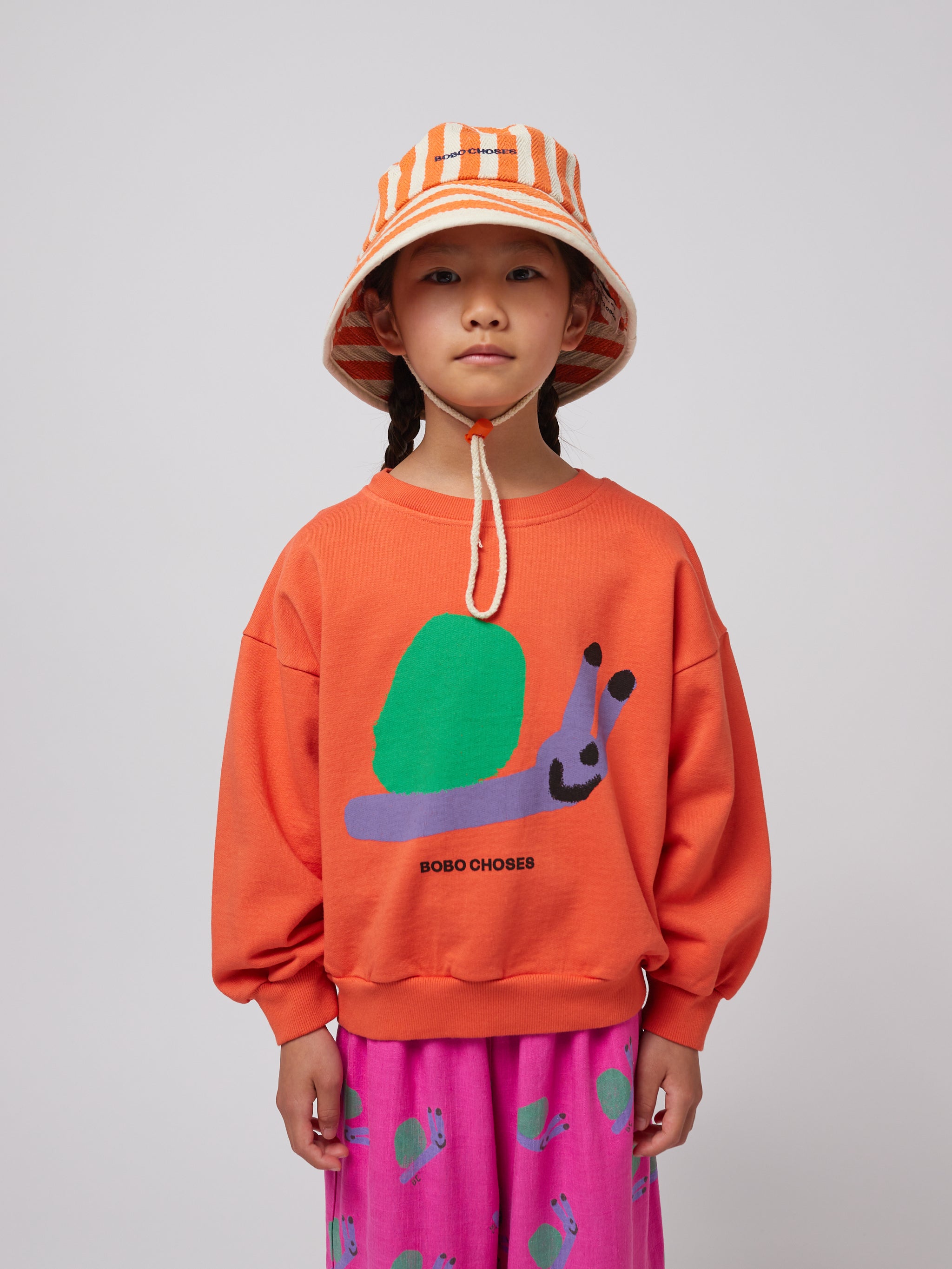 Bobo Choses | Funny Snail sweatshirt SS25