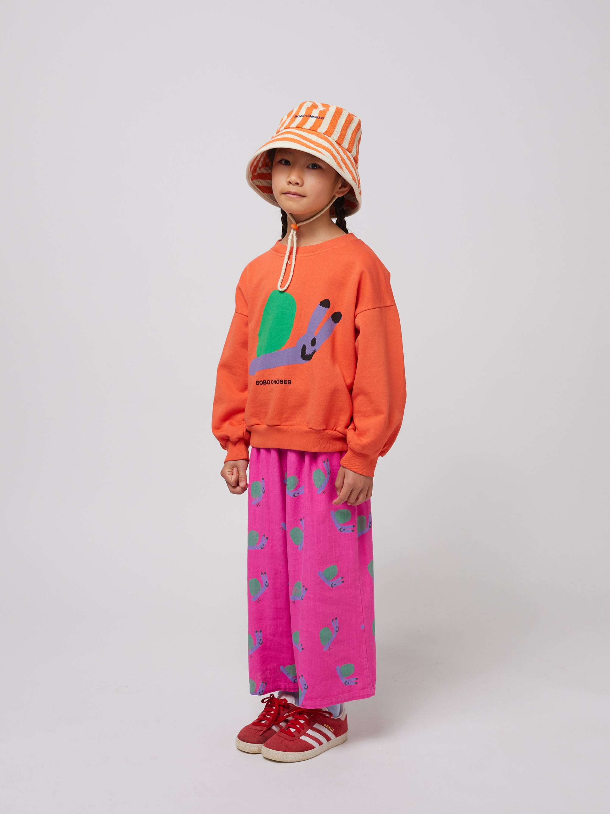 Bobo Choses | Funny Snail sweatshirt SS25