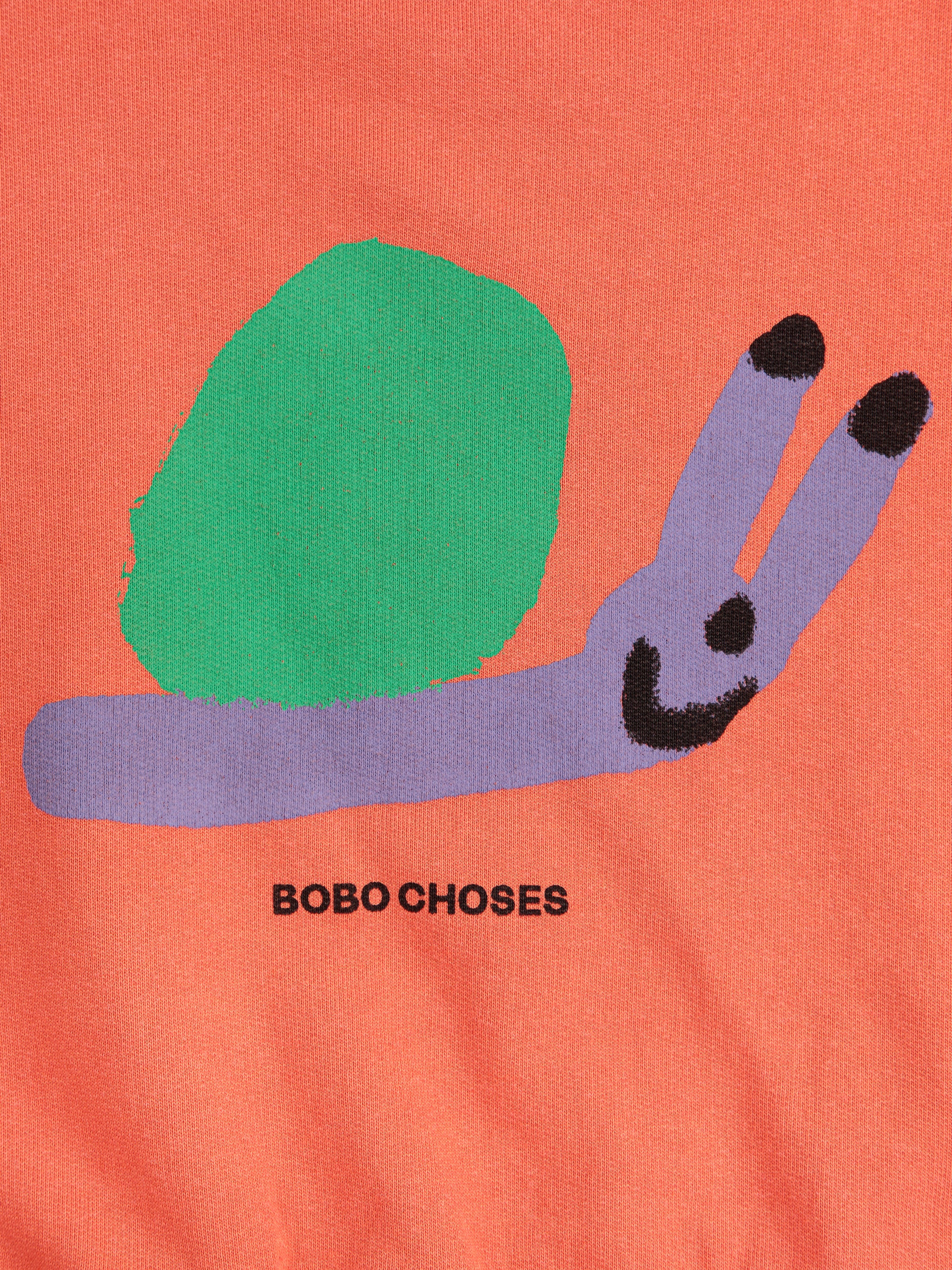 Bobo Choses | Funny Snail sweatshirt SS25
