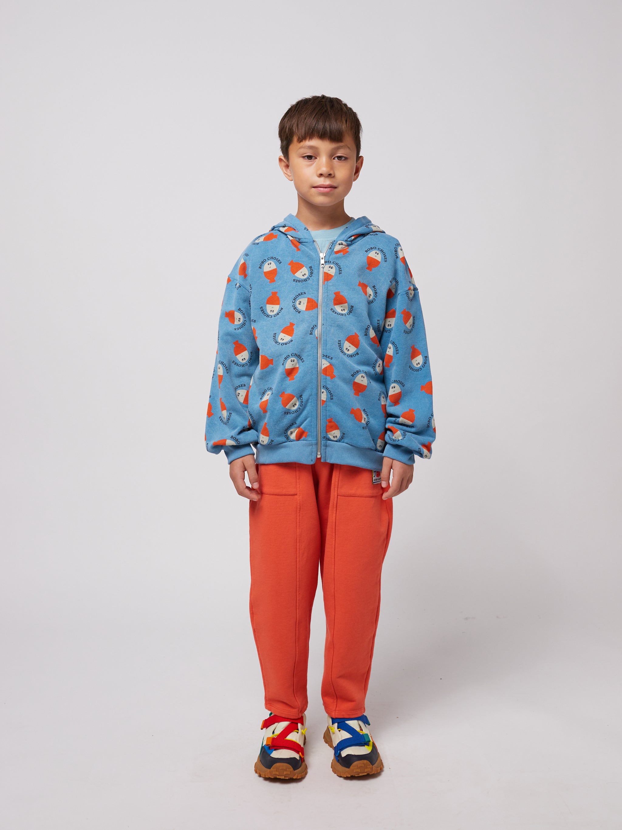 Bobo Choses | Morning Egg zipped hoodie SS25