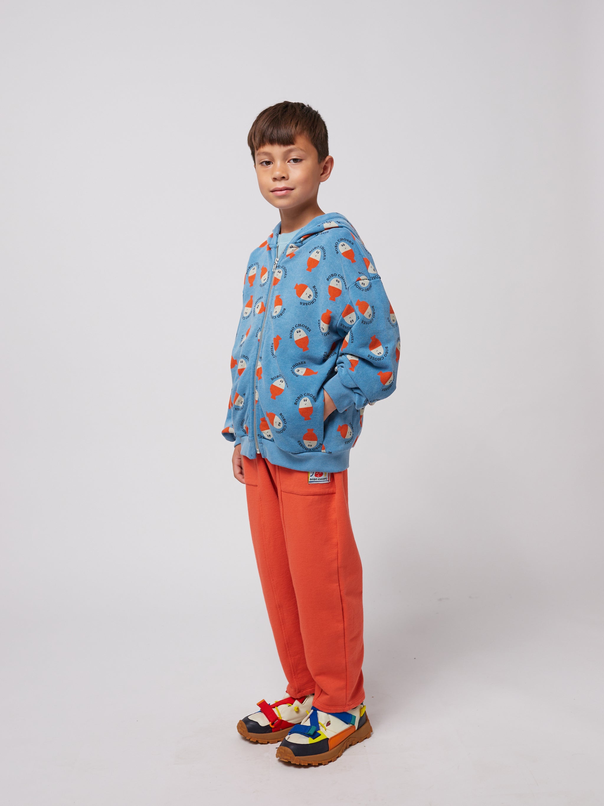 Bobo Choses | Morning Egg zipped hoodie SS25