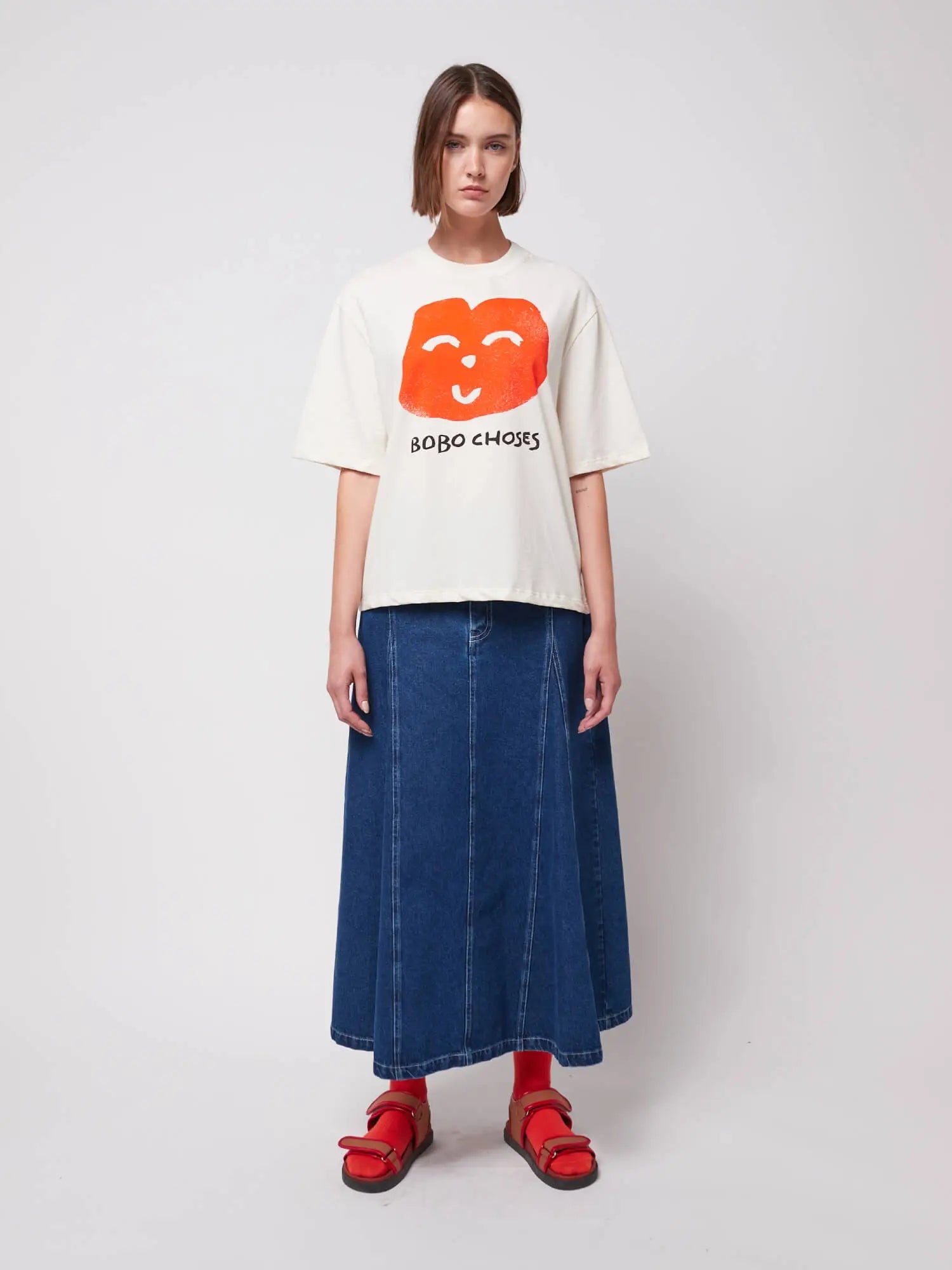 Bobo Choses WOMAN | Joyful Face boxy T-shirt